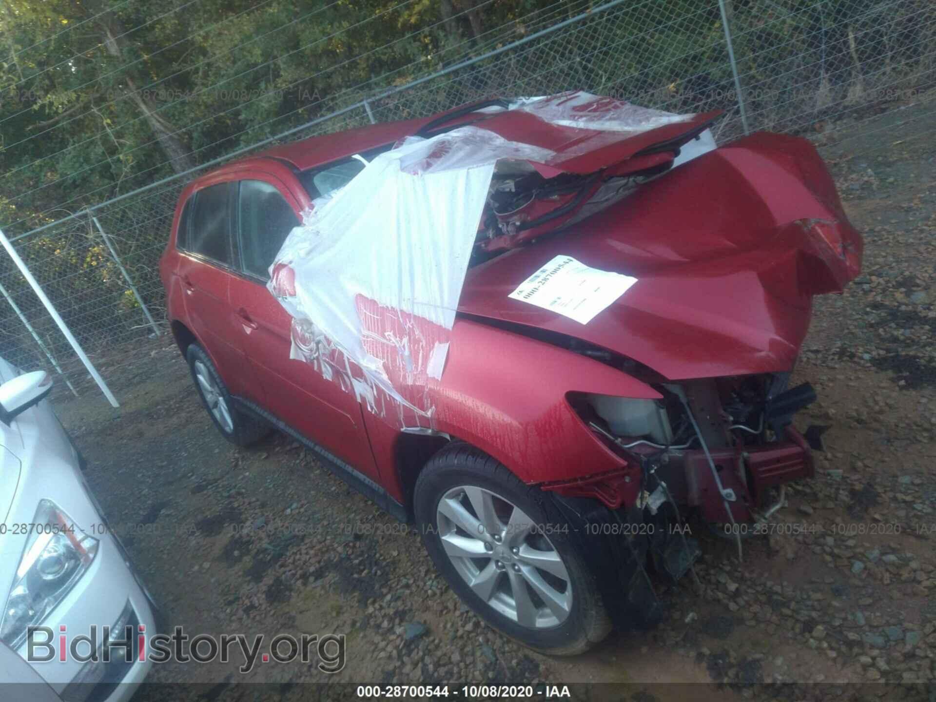Photo 4A4AP3AU1EE024734 - MITSUBISHI OUTLANDER SPORT 2014