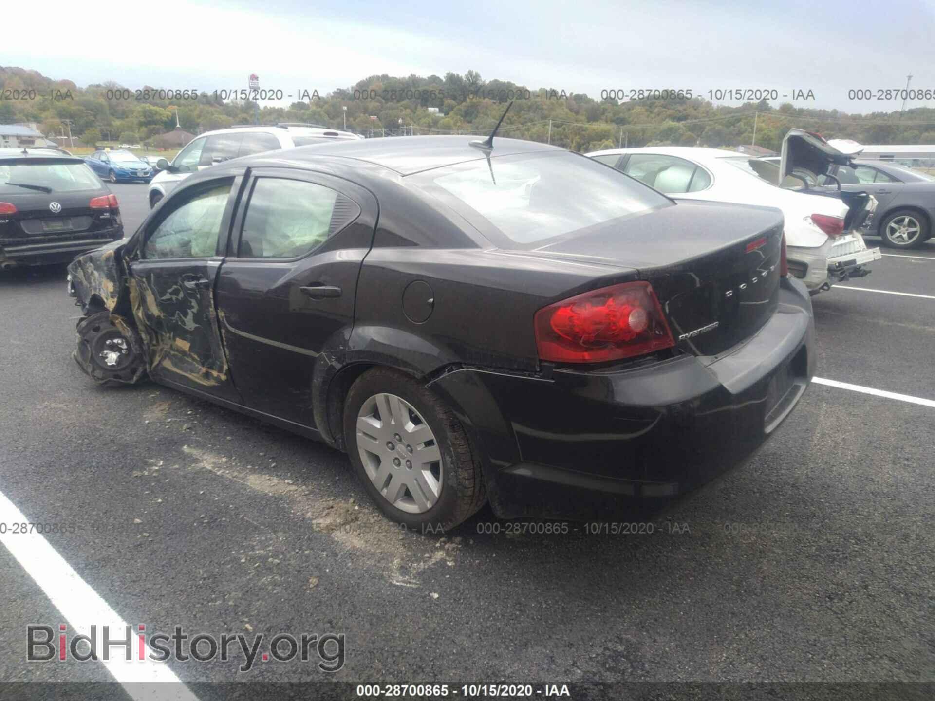 2012 DODGE AVENGER - VIN: 1C3CDZABXCN311372 - Photo 3