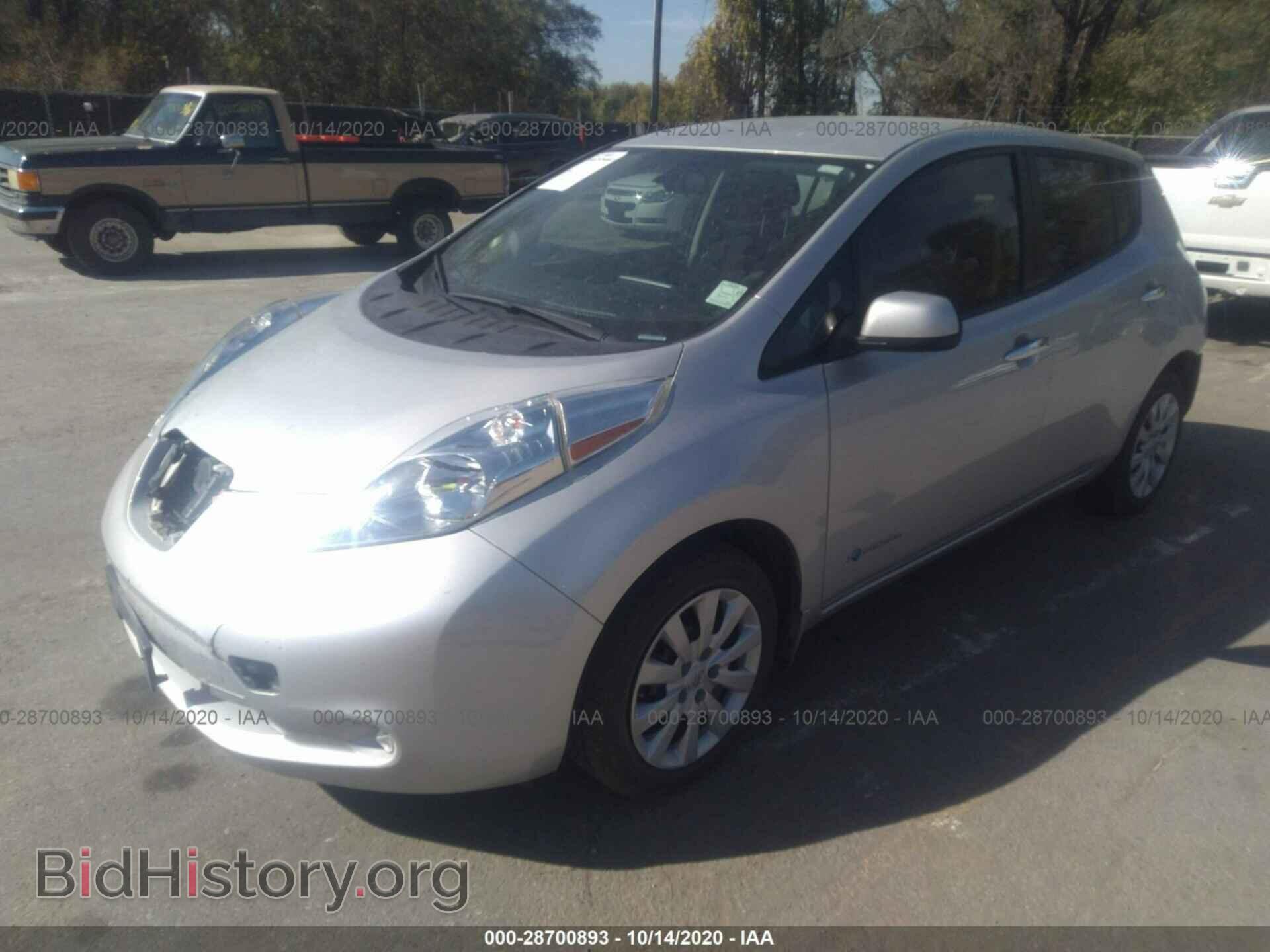 2017 NISSAN LEAF - VIN: 1N4BZ0CP8HC300666 - Фото 2