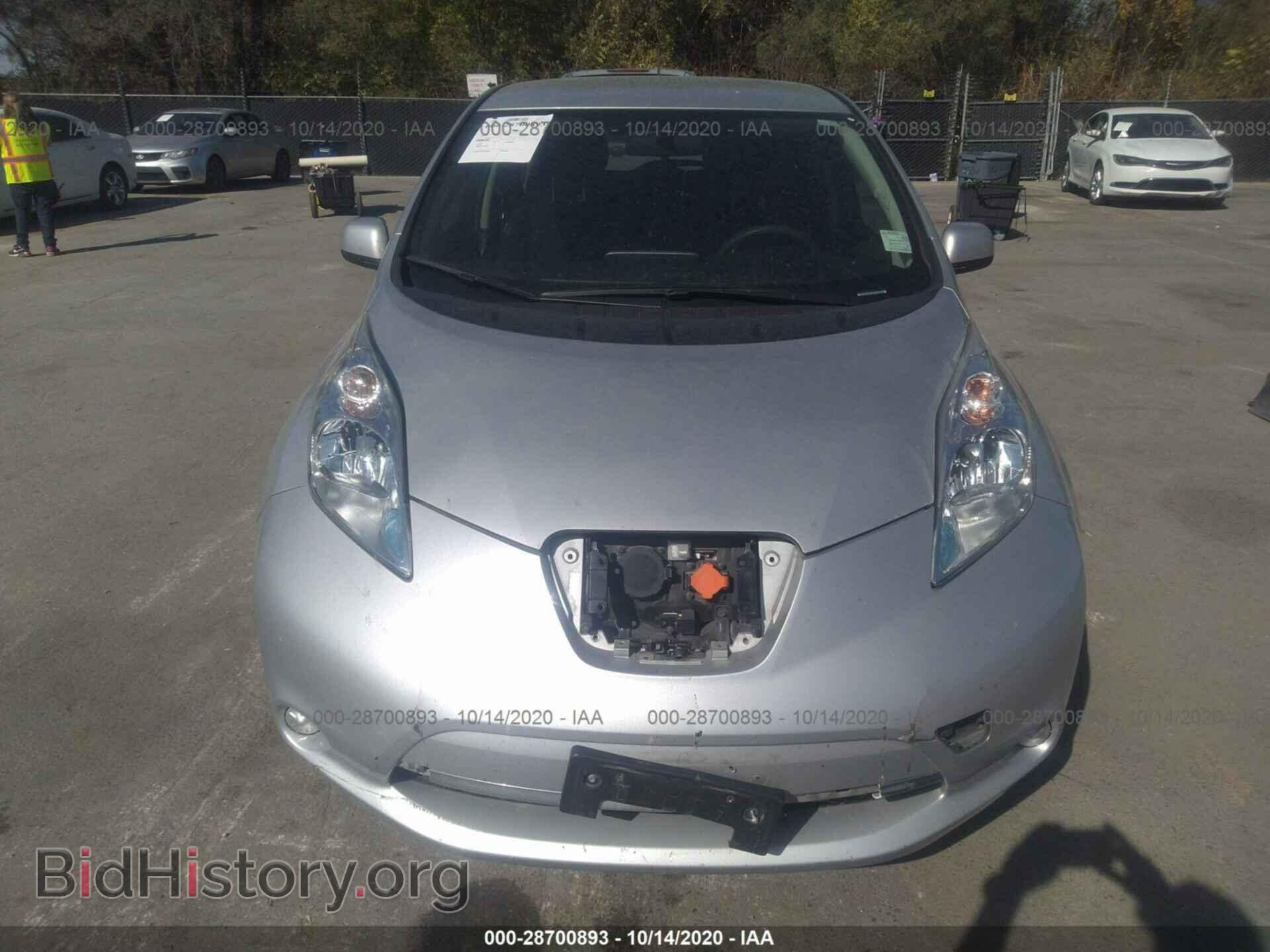 2017 NISSAN LEAF - VIN: 1N4BZ0CP8HC300666 - Фото 6
