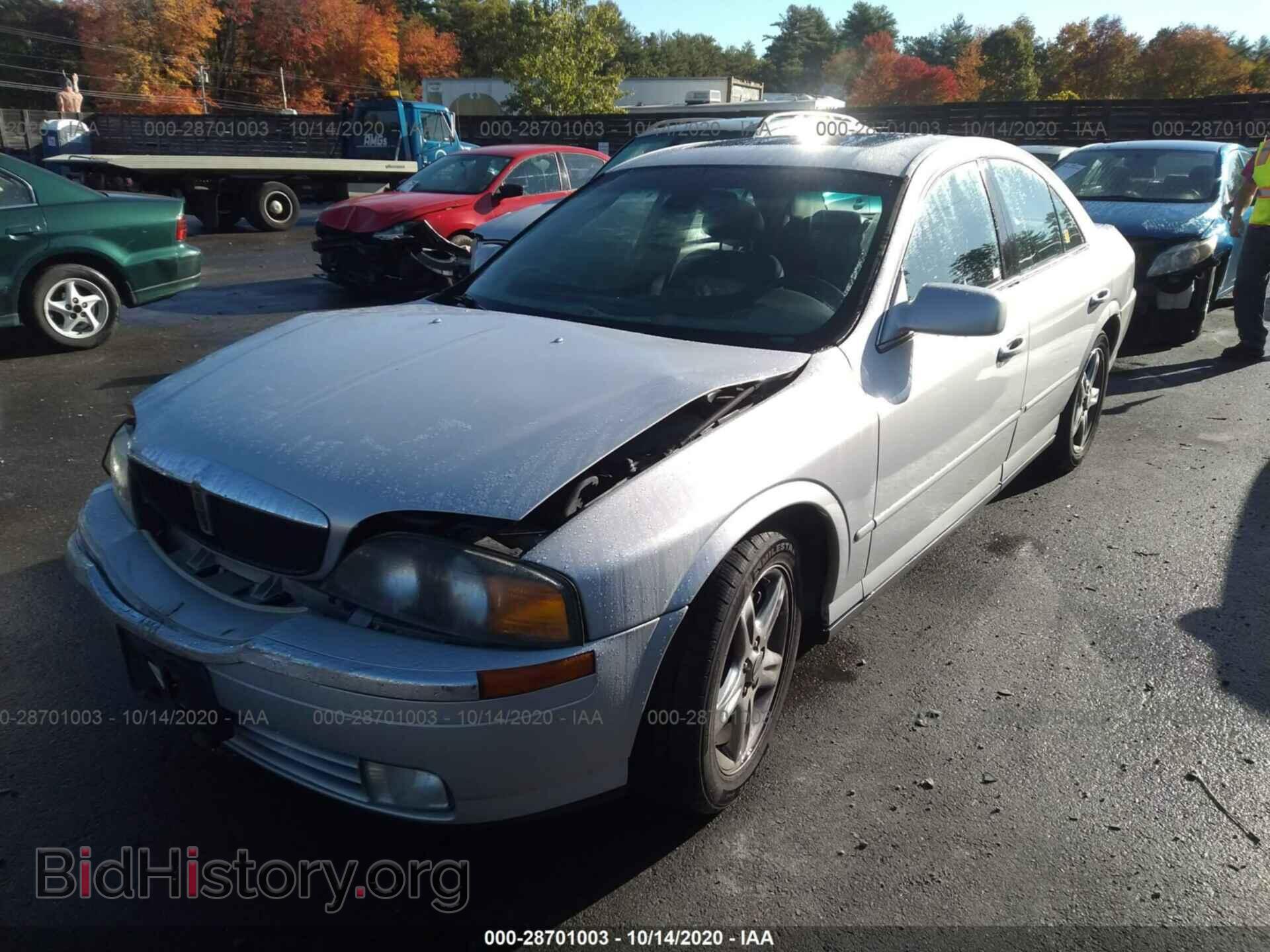 2002 LINCOLN LS - VIN: 1LNHM86S32Y624969 - Фото 2