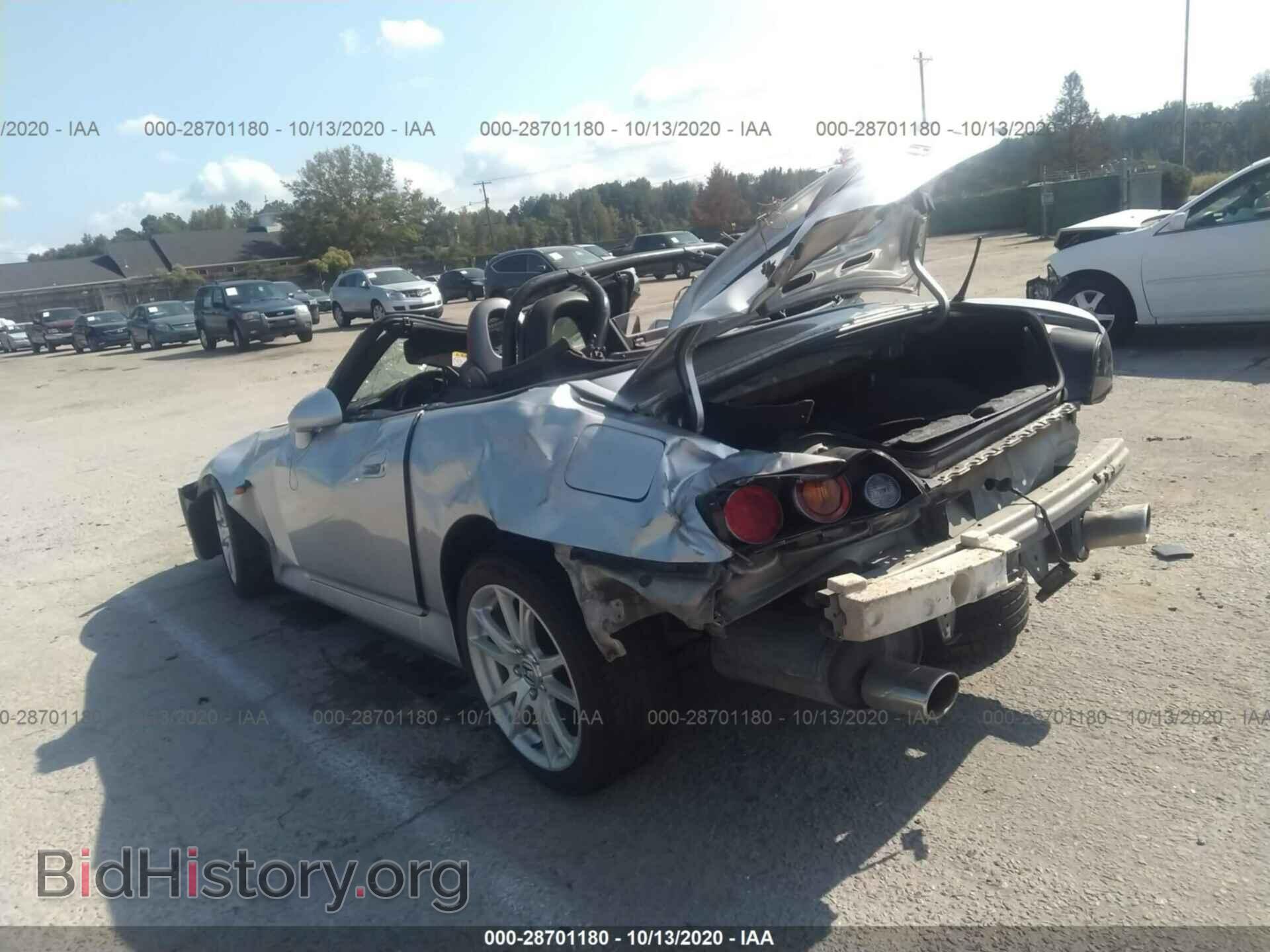 2005 HONDA S2000 - VIN: JHMAP214X5S002667 - Фото 3