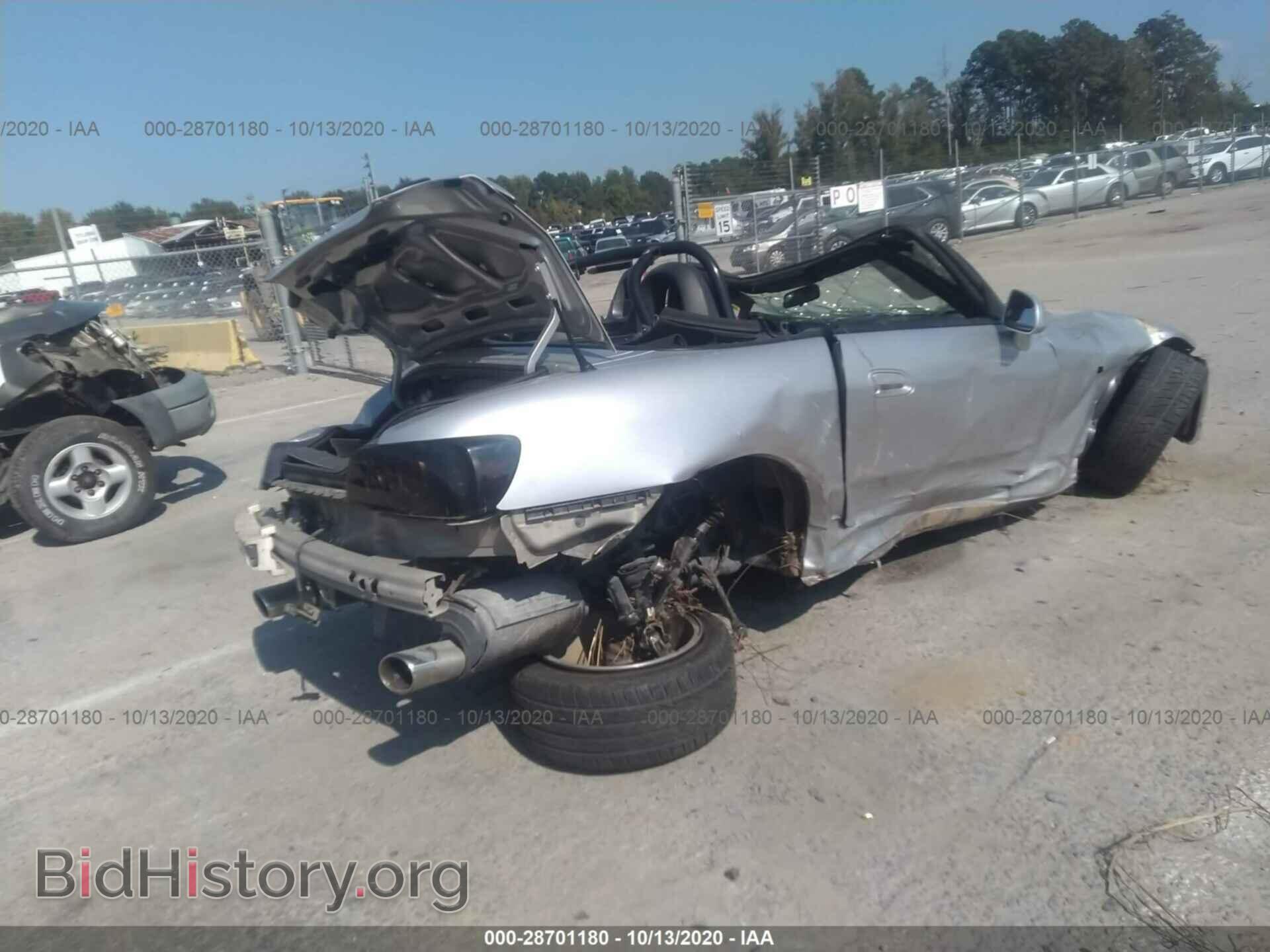2005 HONDA S2000 - VIN: JHMAP214X5S002667 - Фото 4