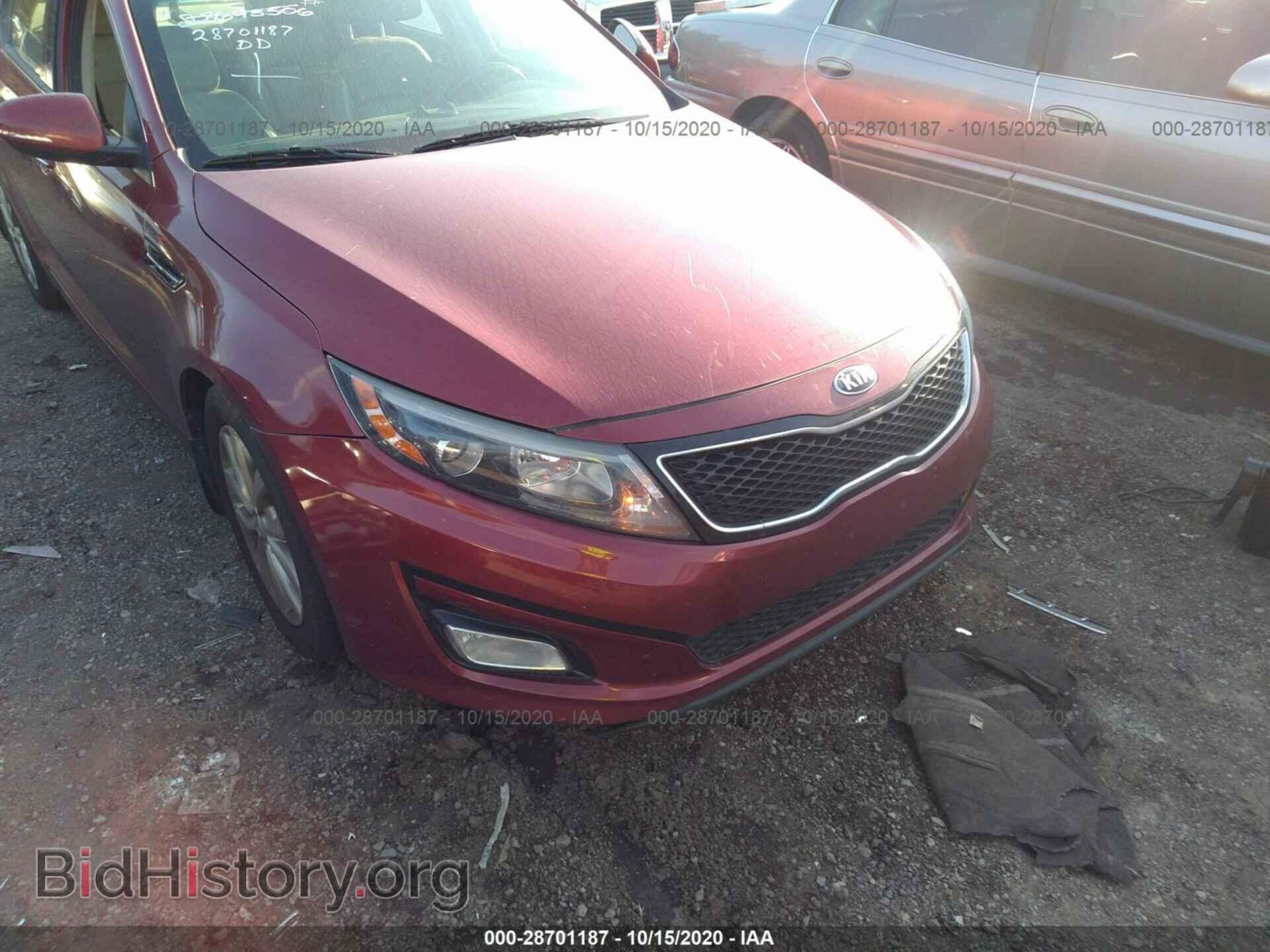 Photo 5XXGN4A75EG290549 - KIA OPTIMA 2014
