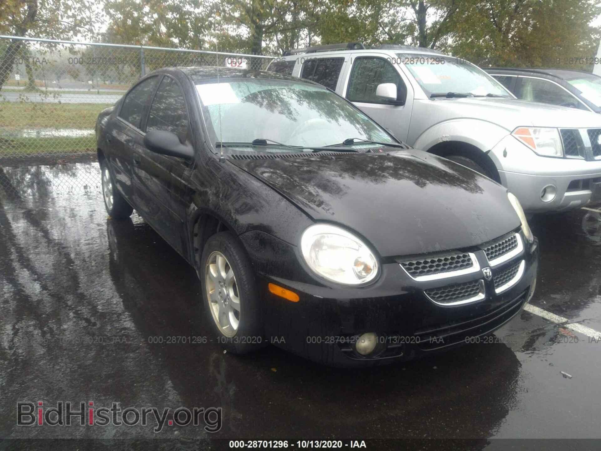 Photo 1B3ES56C85D194180 - DODGE NEON 2005
