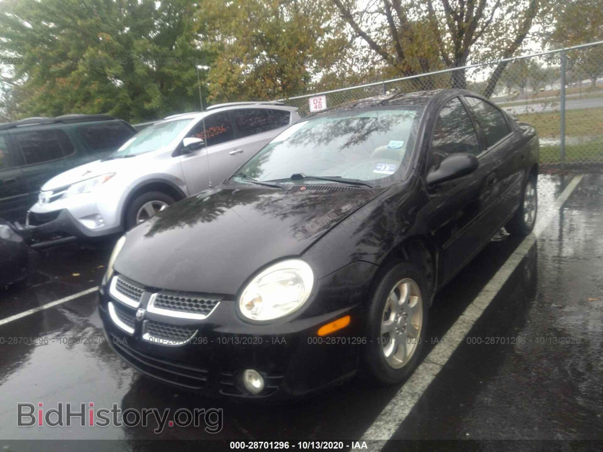 2005 DODGE NEON - VIN: 1B3ES56C85D194180 - Фото 2
