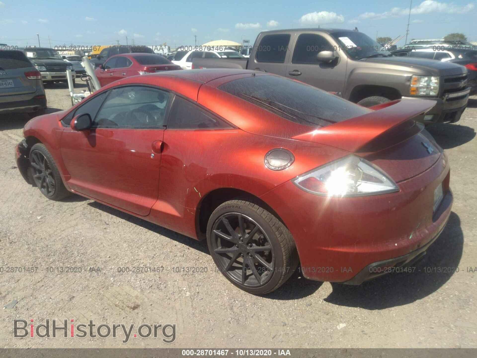 2009 MITSUBISHI ECLIPSE - VIN: 4A3AK34T49E019474 - Фото 3