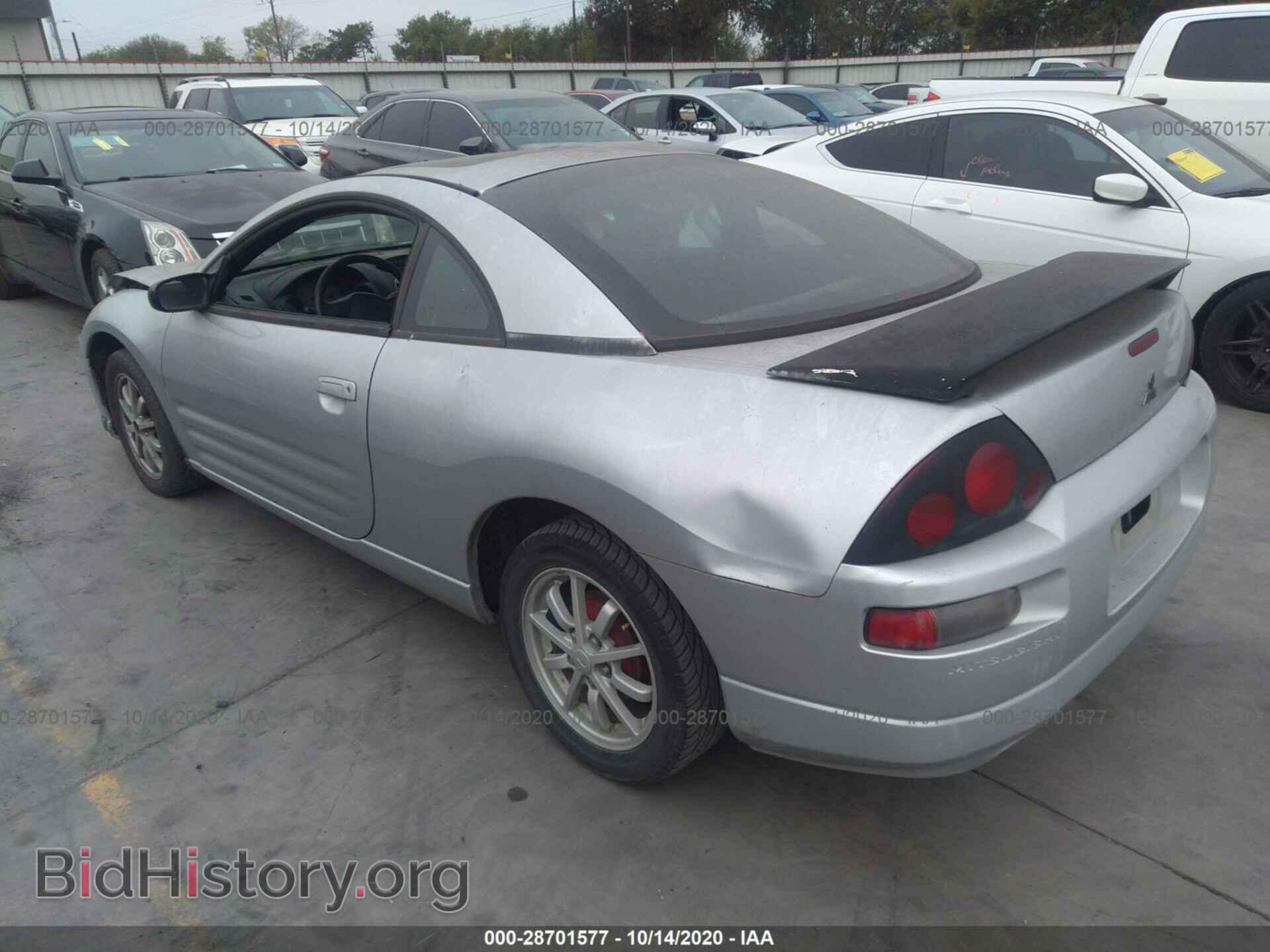2001 MITSUBISHI ECLIPSE - VIN: 4A3AC44G61E069061 - Фото 3