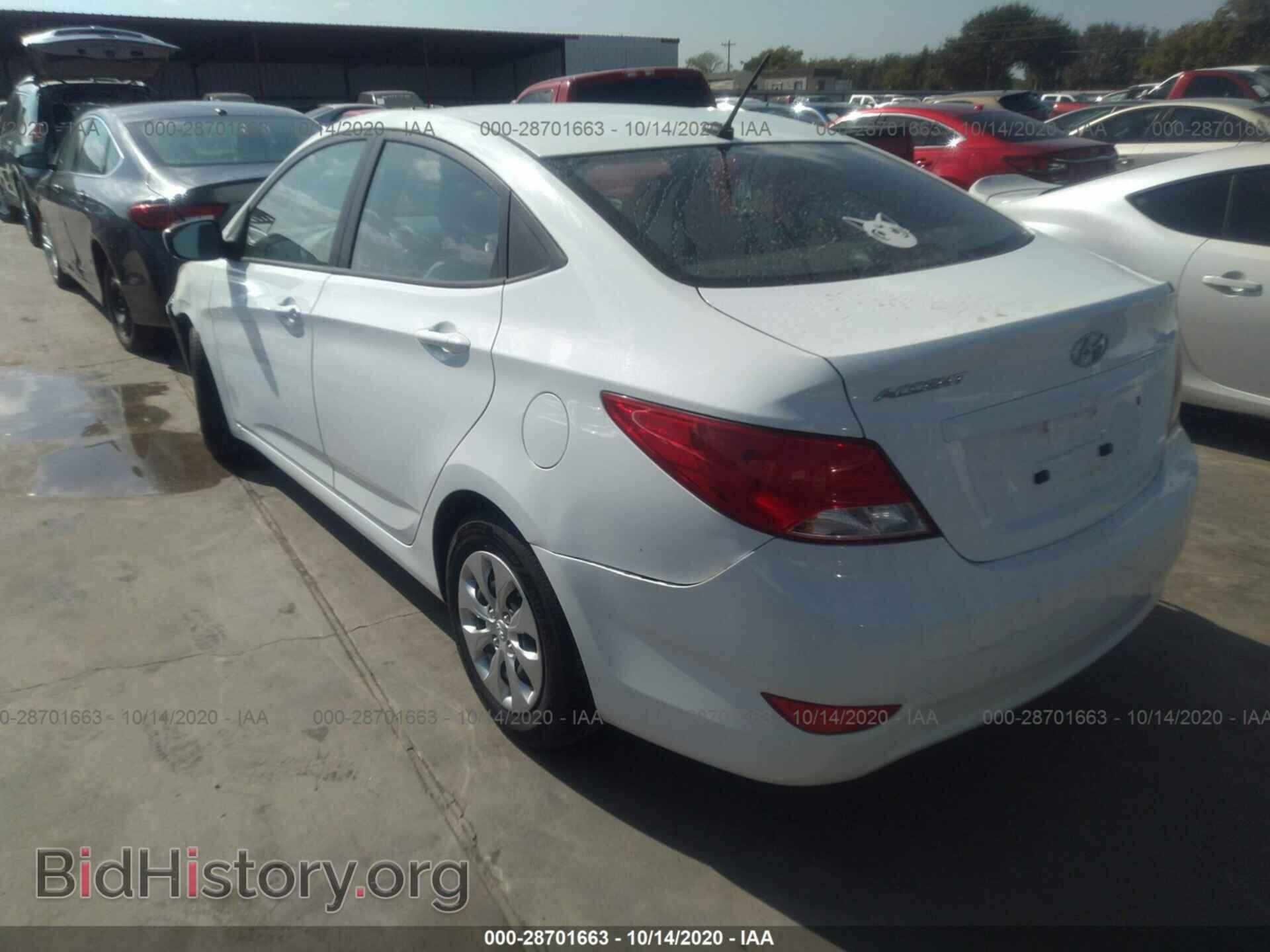 2017 HYUNDAI ACCENT - VIN: KMHCT4AEXHU166676 - Фото 3
