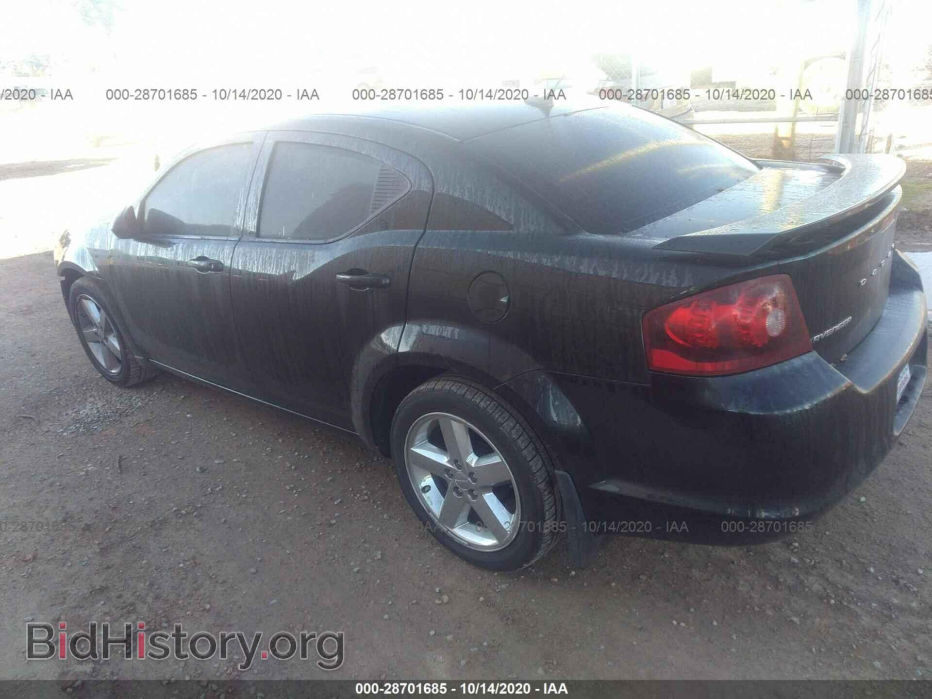 2013 DODGE AVENGER - VIN: 1C3CDZCB6DN547970 - Фото 3