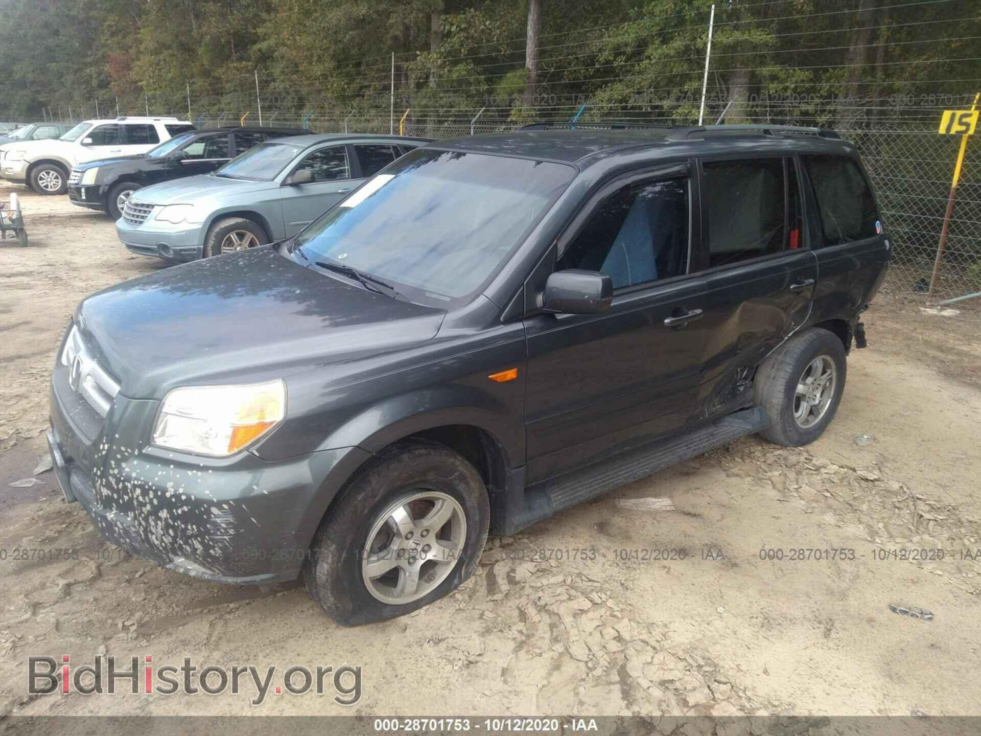 2006 HONDA PILOT - VIN: 5FNYF28486B034346 - Фото 2