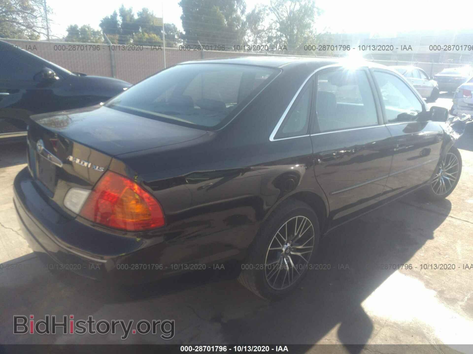 2002 TOYOTA AVALON - VIN: 4T1BF28B22U205609 - Фото 4