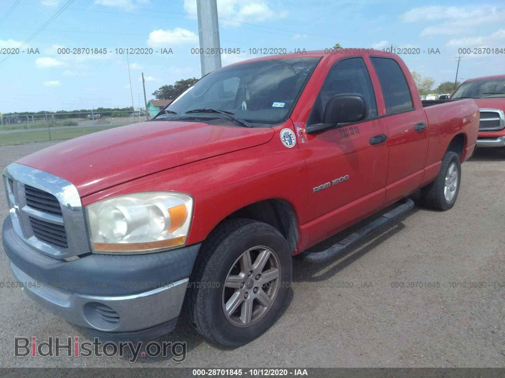 2006 DODGE RAM 1500 - VIN: 1D7HA18P76J246799 - Фото 2