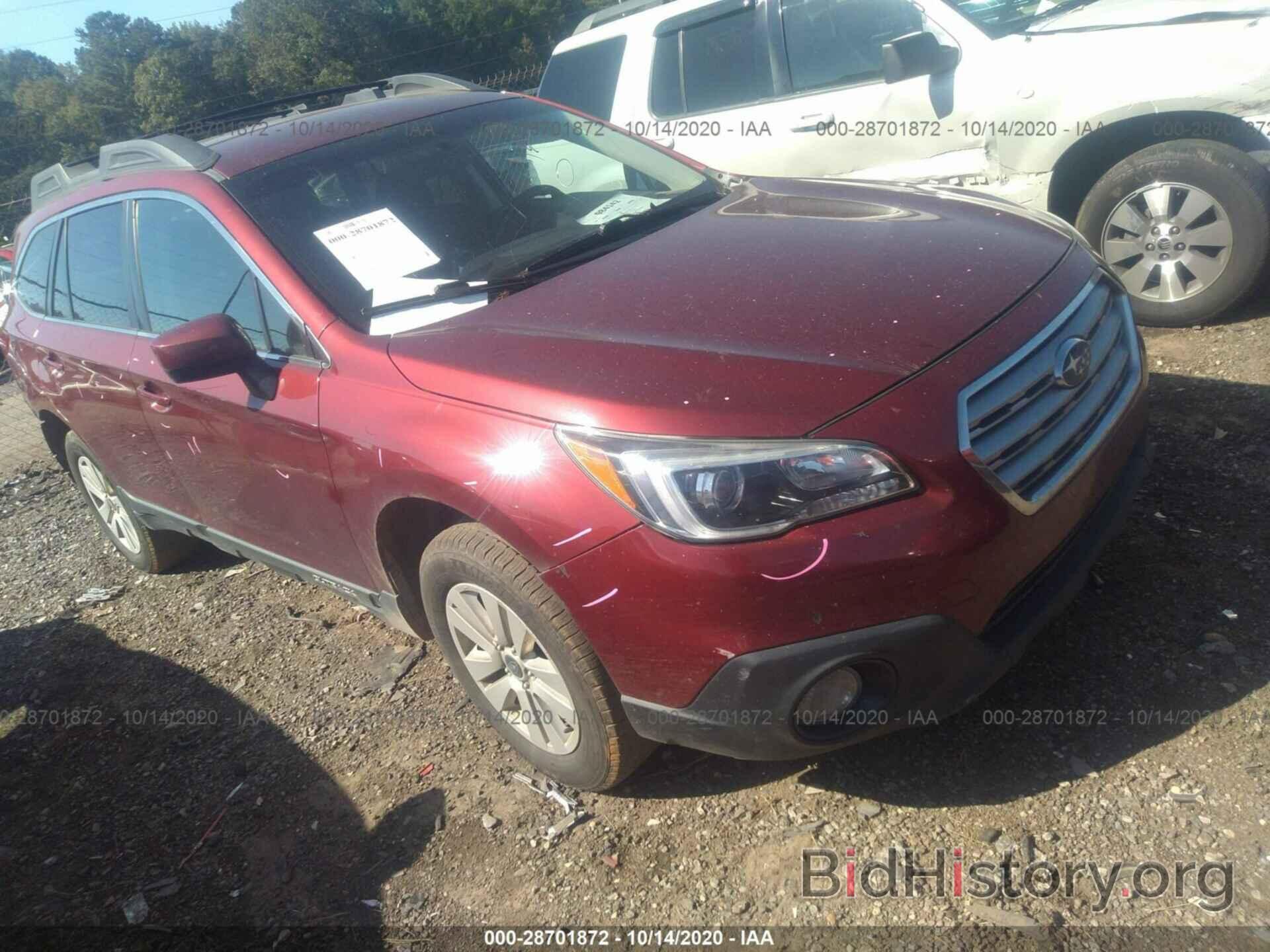 Фотография 4S4BSACC9G3301935 - SUBARU OUTBACK 2016