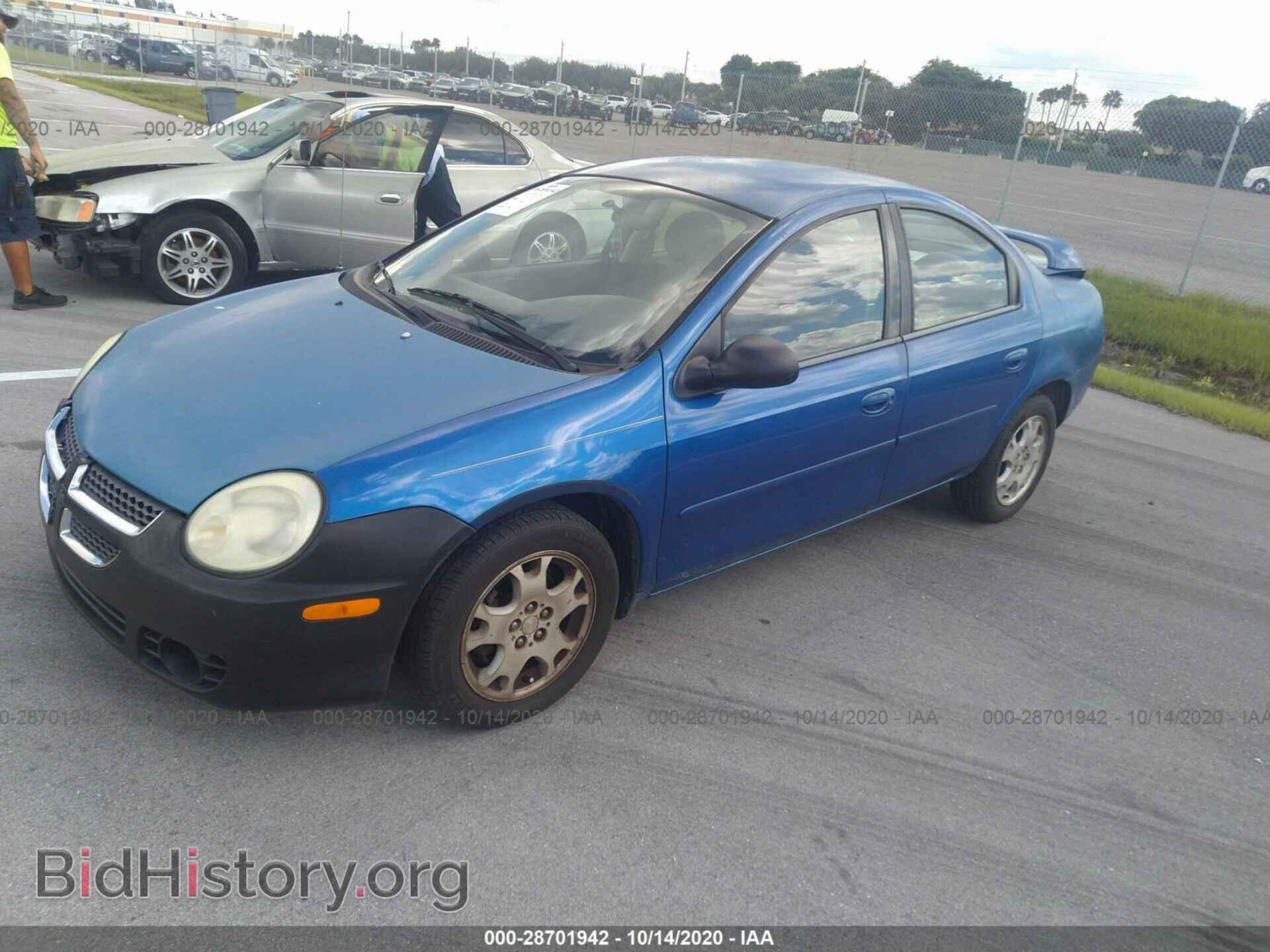 2004 DODGE NEON - VIN: 1B3ES56C34D615222 - Photo 2