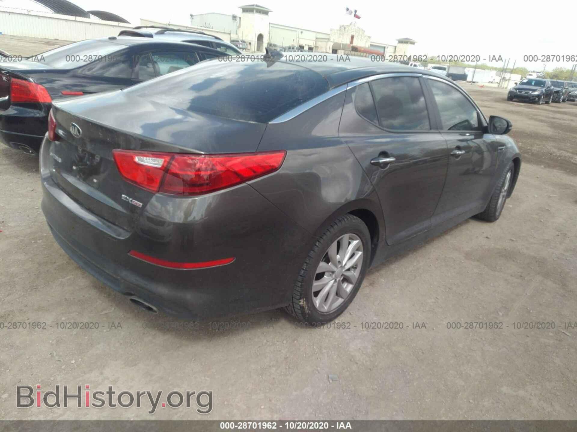 2015 KIA OPTIMA - VIN: 5XXGN4A77FG397376 - Photo 4