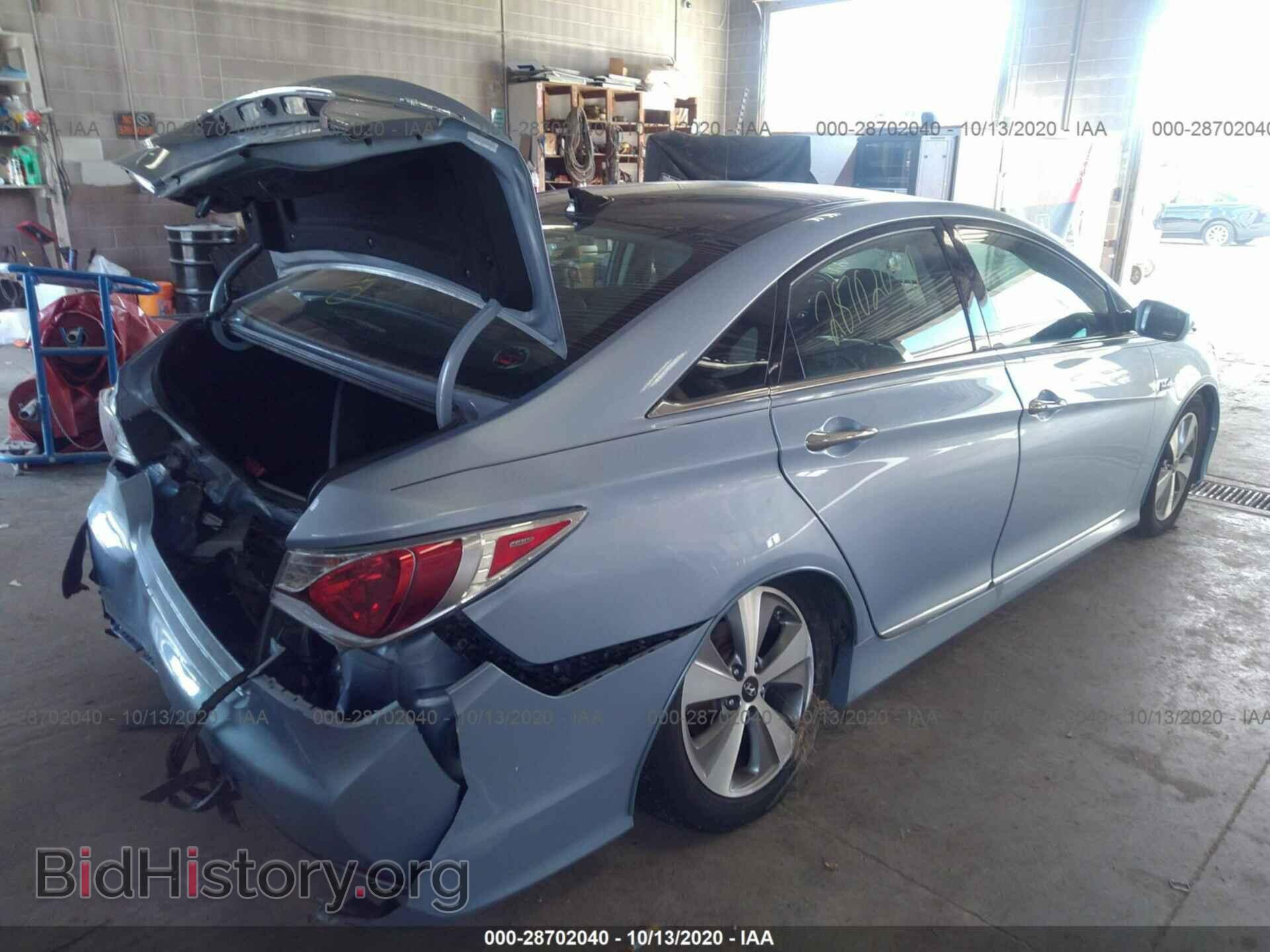 2012 HYUNDAI SONATA - VIN: KMHEC4A41CA046940 - Photo 4