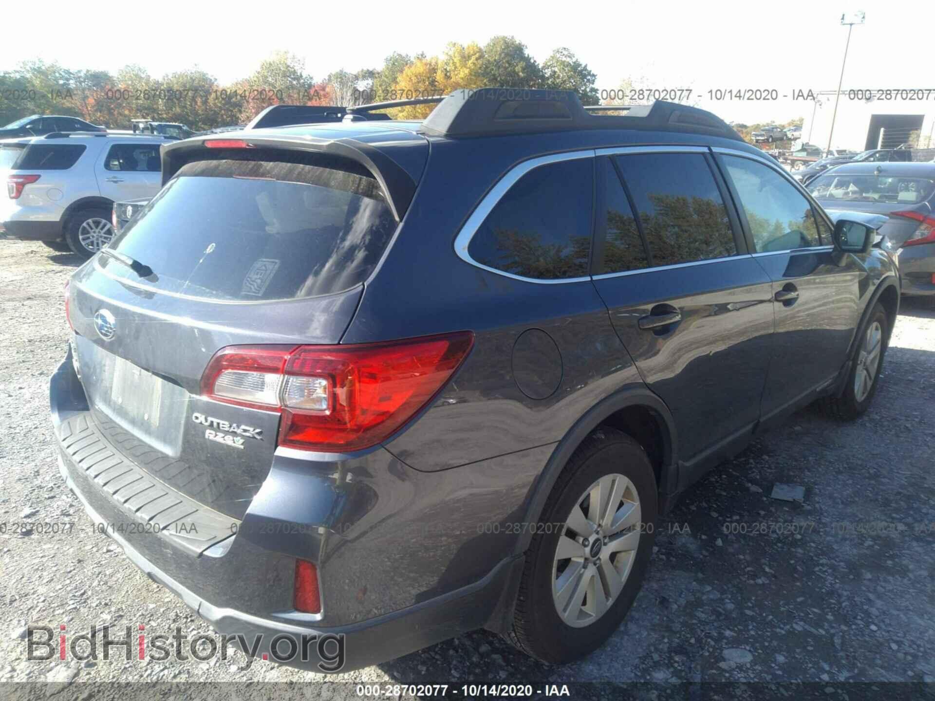2015 SUBARU OUTBACK - VIN: 4S4BSACC8F3222092 - Фото 4