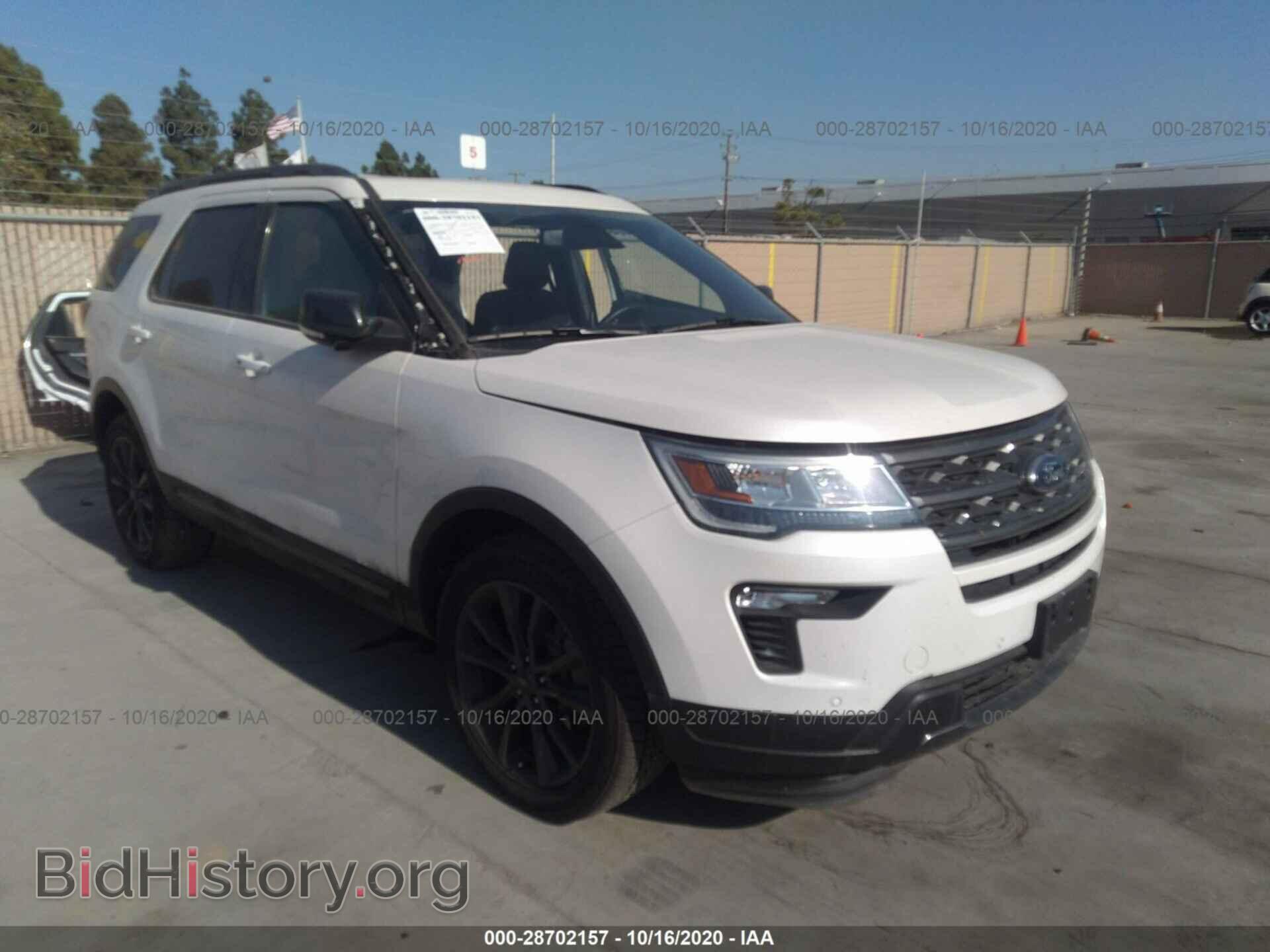 Фотография 1FM5K8D80JGB44635 - FORD EXPLORER 2018