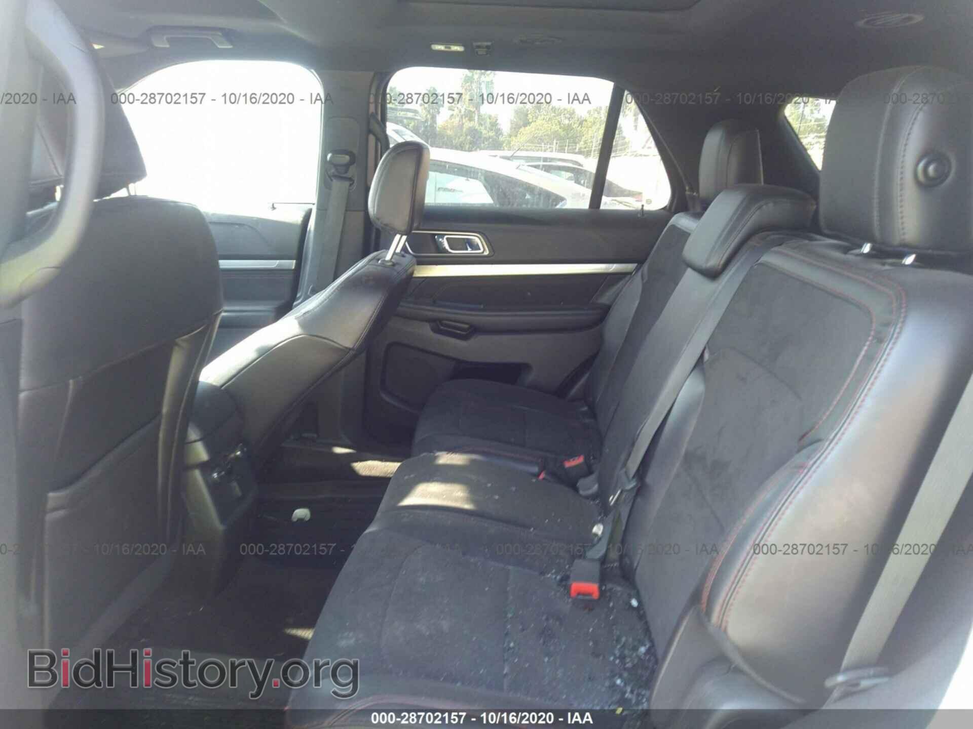 2018 FORD EXPLORER - VIN: 1FM5K8D80JGB44635 - Photo 8