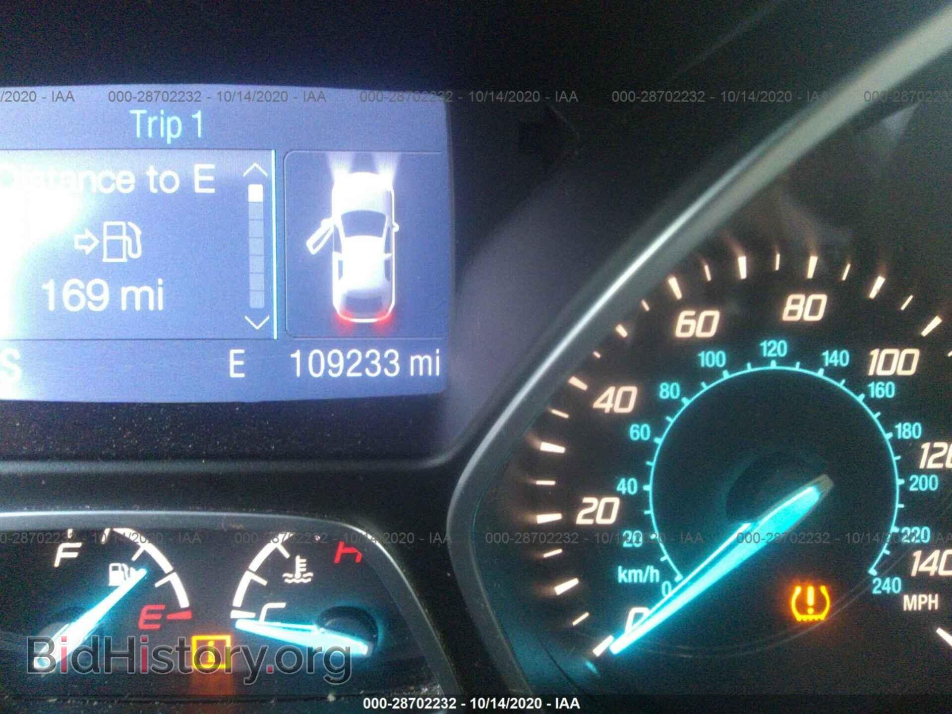 2014 FORD ESCAPE - VIN: 1FMCU0GX3EUD62730 - Фото 7