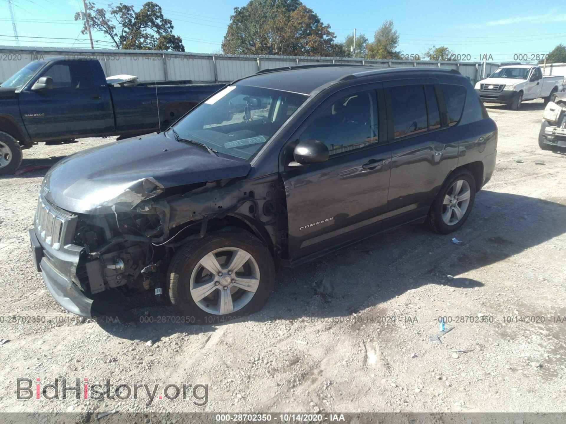 2017 JEEP COMPASS - VIN: 1C4NJDBB9HD105133 - Фото 2