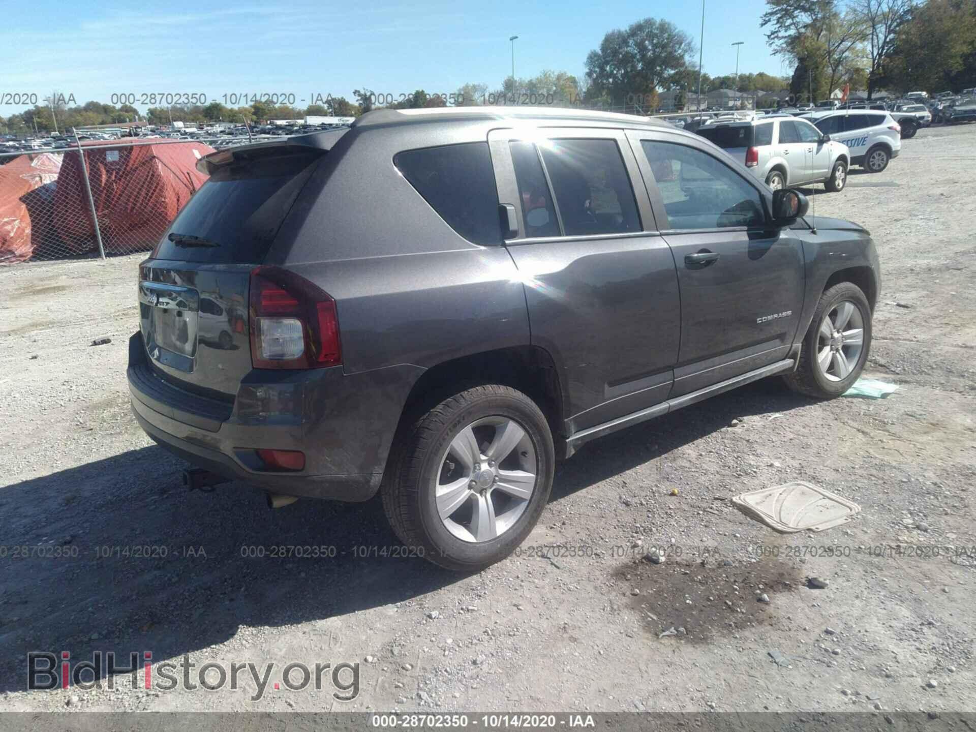2017 JEEP COMPASS - VIN: 1C4NJDBB9HD105133 - Фото 4