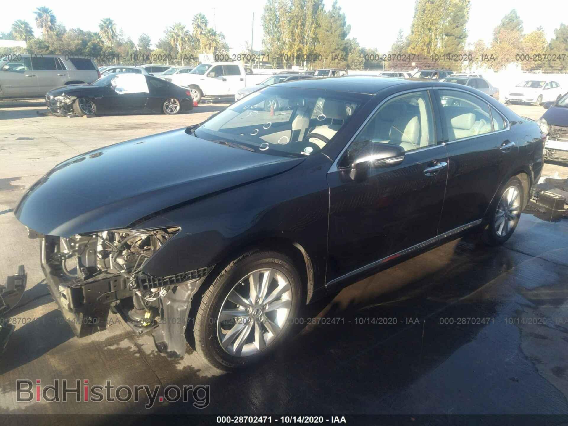 2011 LEXUS ES 350 - VIN: JTHBK1EG3B2425104 - Фото 2