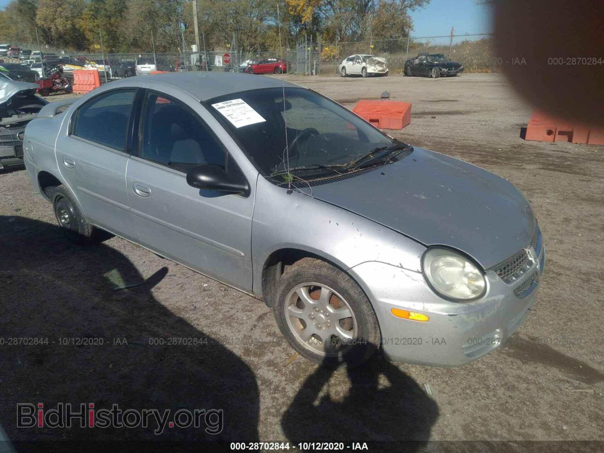 Photo 1B3ES56C35D277841 - DODGE NEON 2005