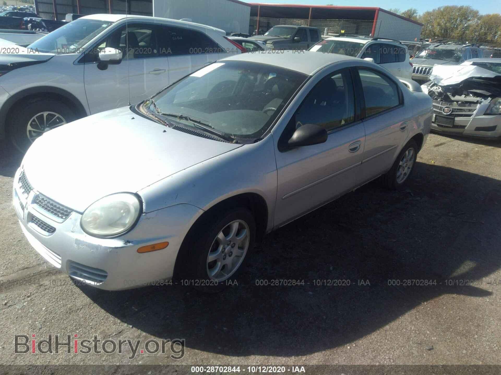 2005 DODGE NEON - VIN: 1B3ES56C35D277841 - Фото 2