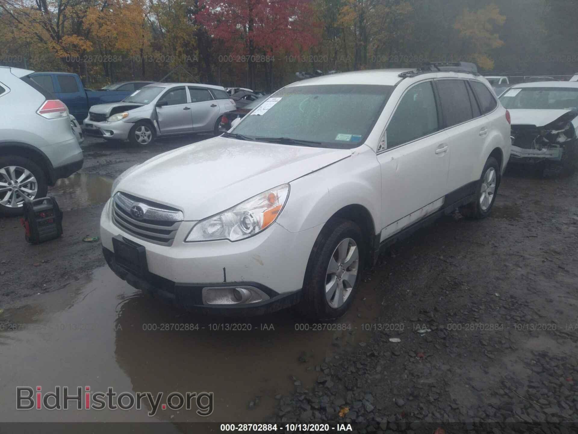 2011 SUBARU OUTBACK - VIN: 4S4BRBCCXB3414593 - Фото 2