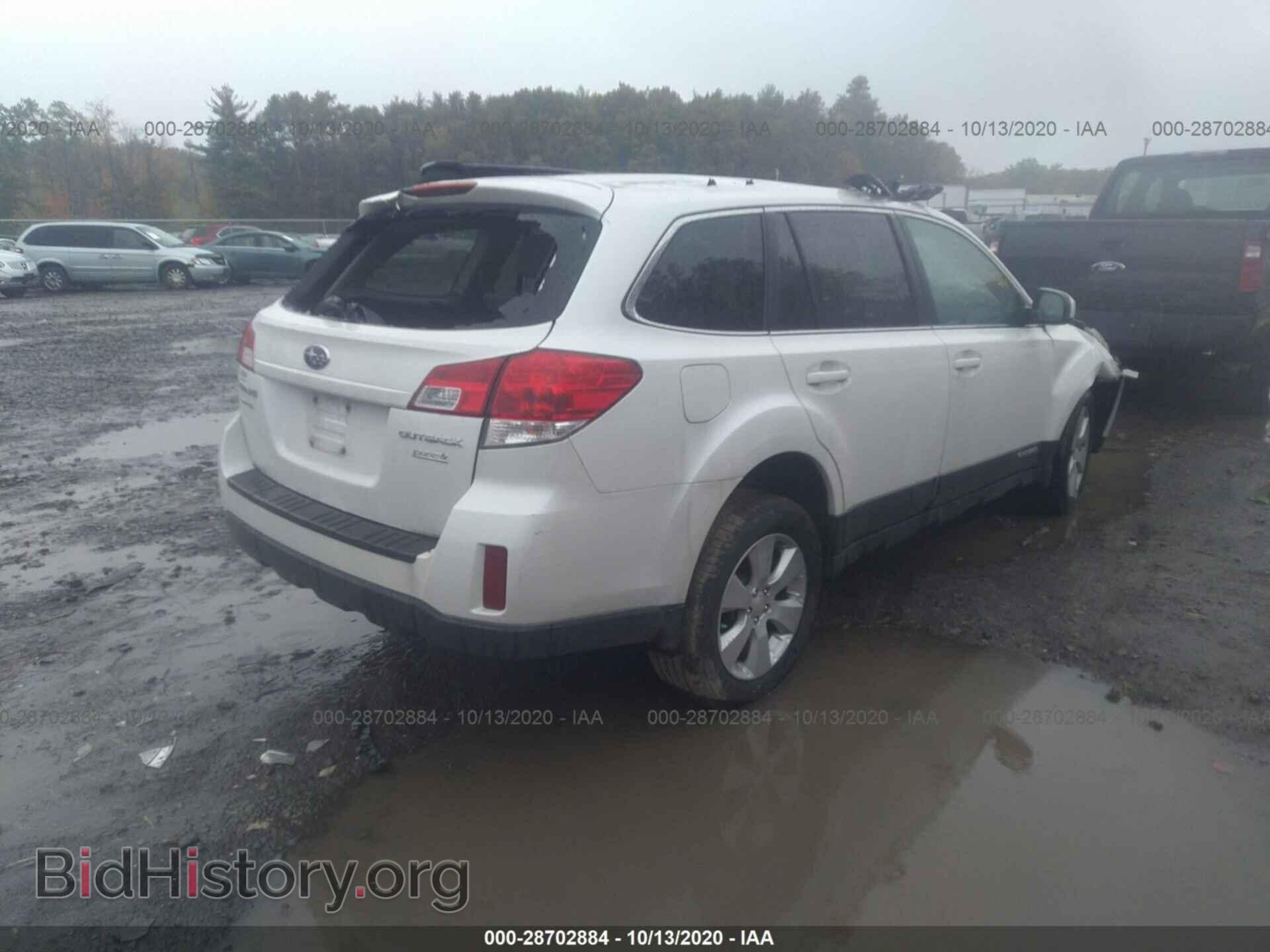 2011 SUBARU OUTBACK - VIN: 4S4BRBCCXB3414593 - Фото 4