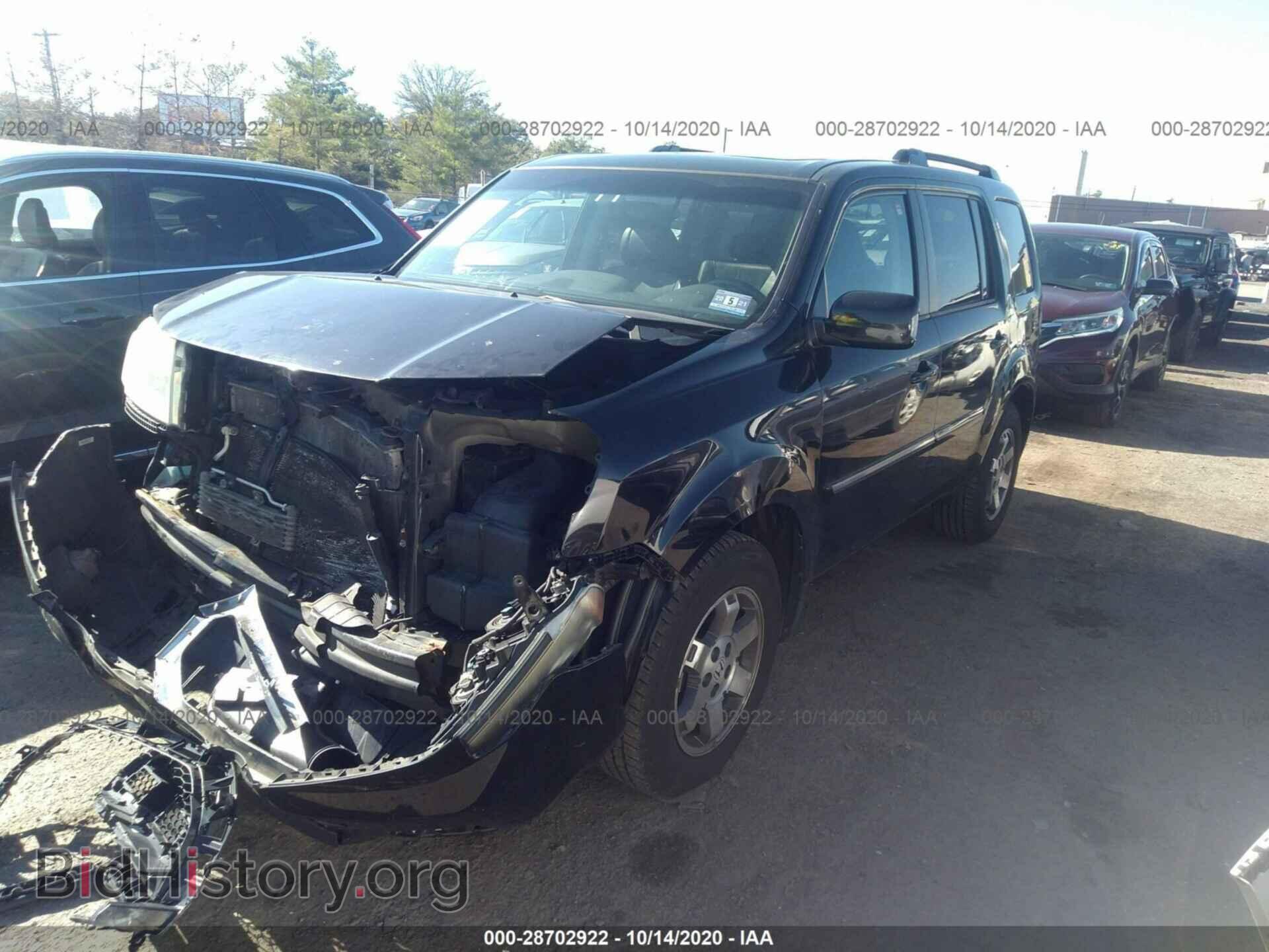 2011 HONDA PILOT - VIN: 5FNYF4H99BB016360 - Фото 2