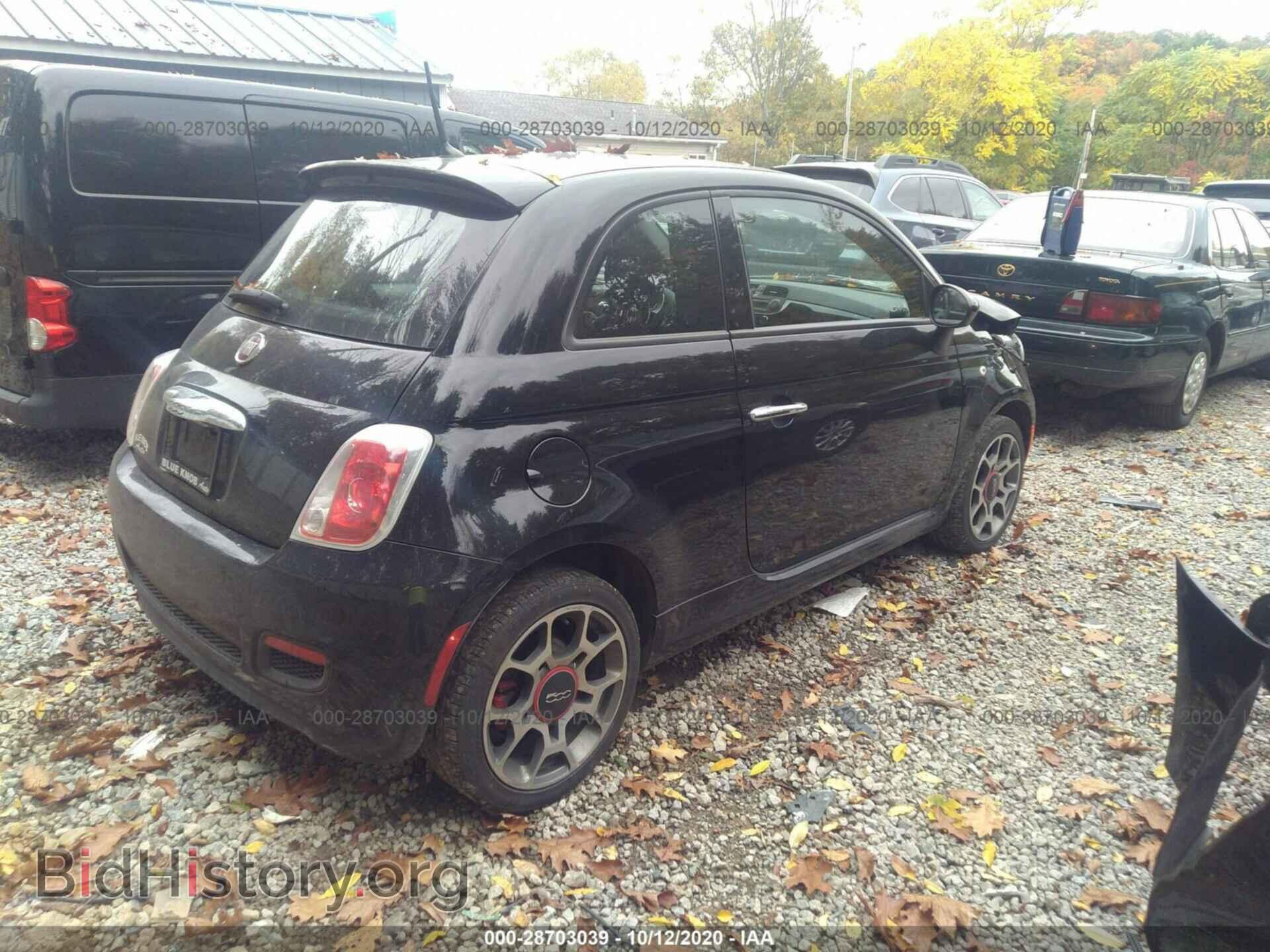 2015 FIAT 500 - VIN: 3C3CFFBR1FT562452 - Фото 4