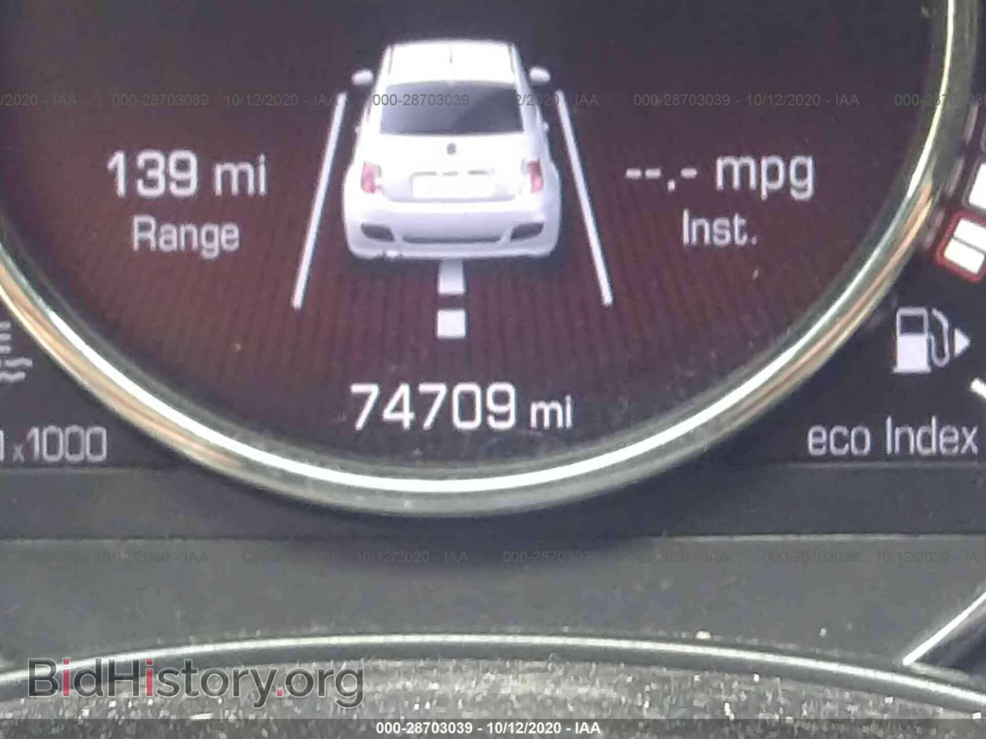 2015 FIAT 500 - VIN: 3C3CFFBR1FT562452 - Фото 7
