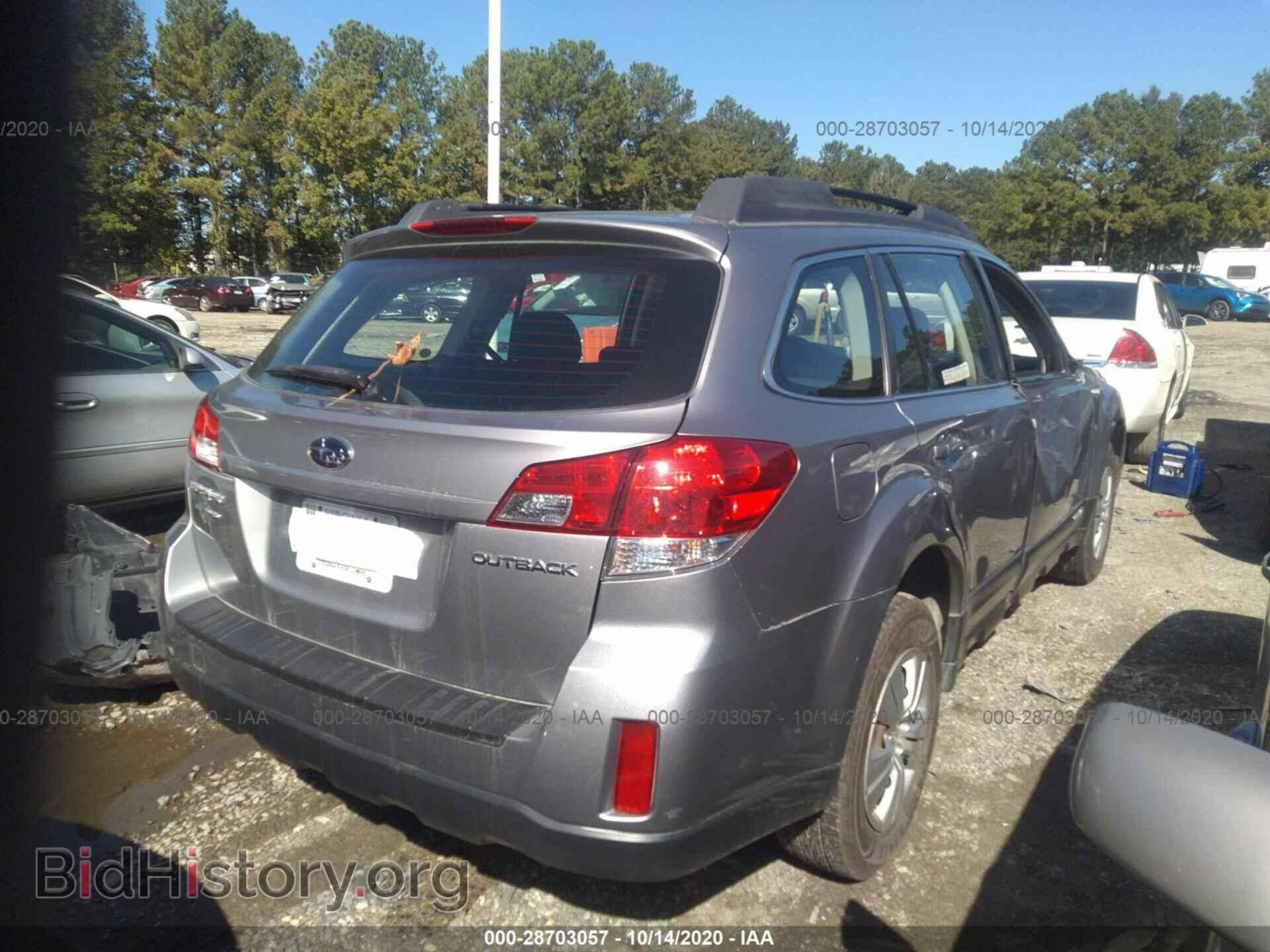 2010 SUBARU OUTBACK - VIN: 4S4BRCAC1A1320296 - Фото 4