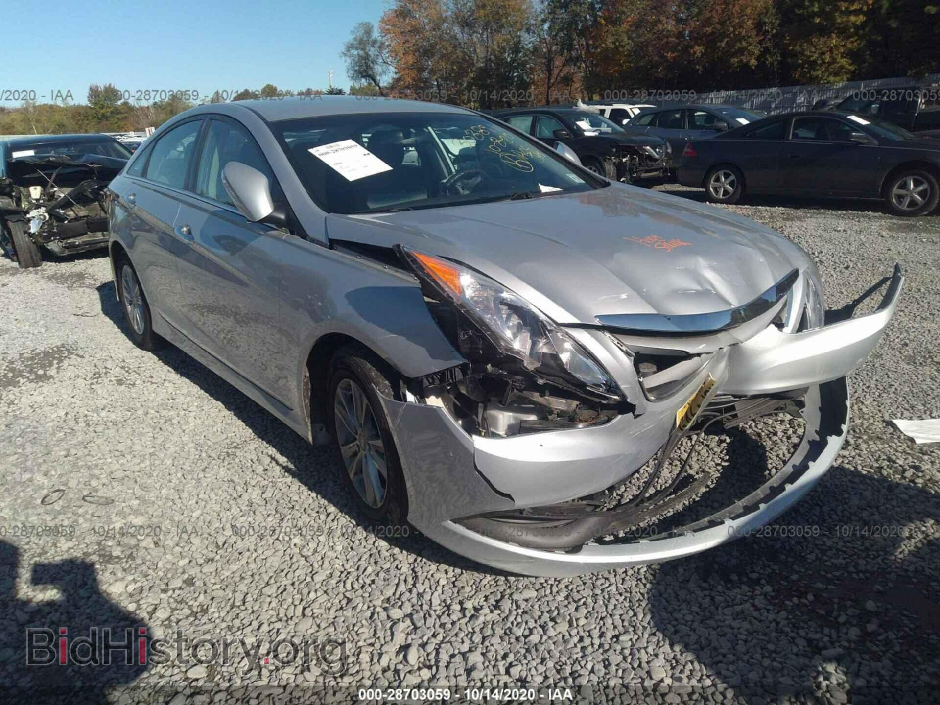 Фотография 5NPEB4AC4EH940957 - HYUNDAI SONATA 2014