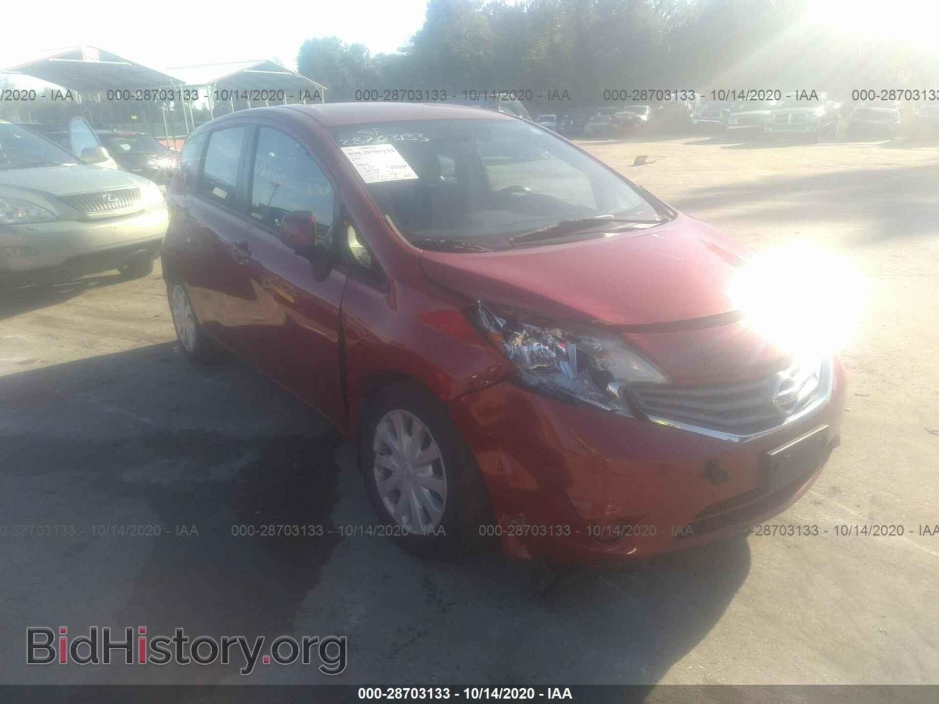 Фотография 3N1CE2CP1EL374262 - NISSAN VERSA NOTE 2014