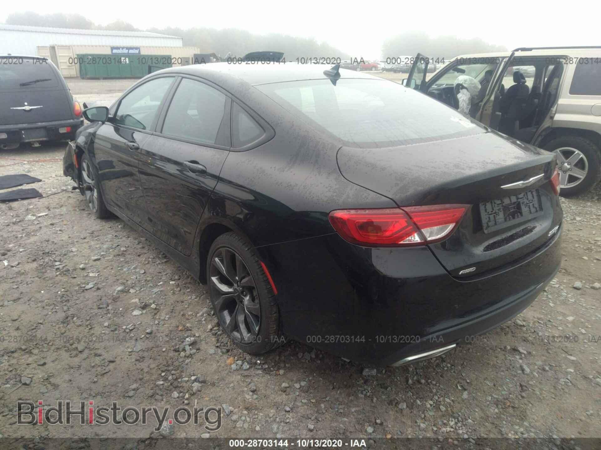 2015 CHRYSLER 200 - VIN: 1C3CCCDG9FN664813 - Фото 3