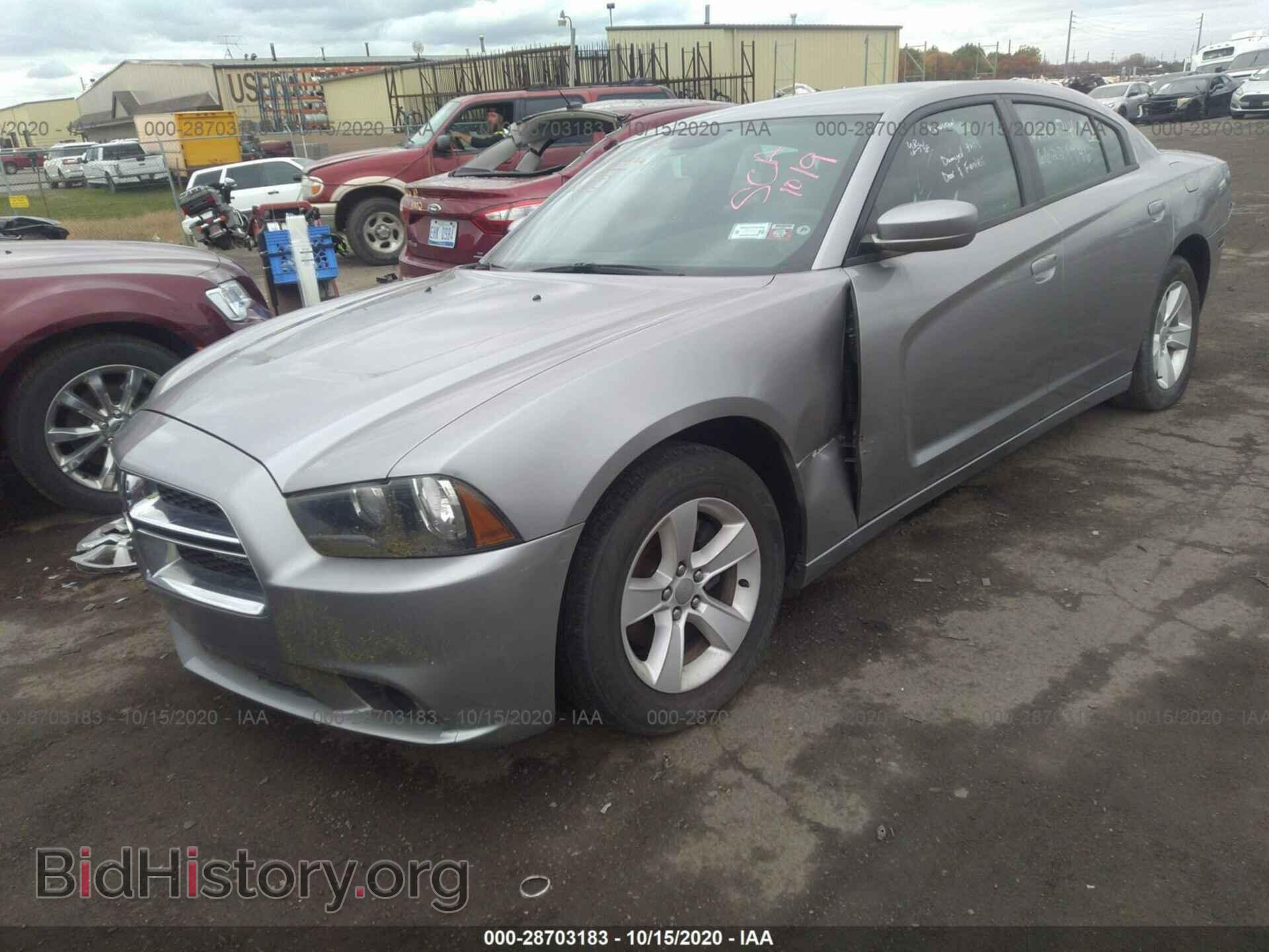 2014 DODGE CHARGER - VIN: 2C3CDXHG2EH258586 - Фото 2