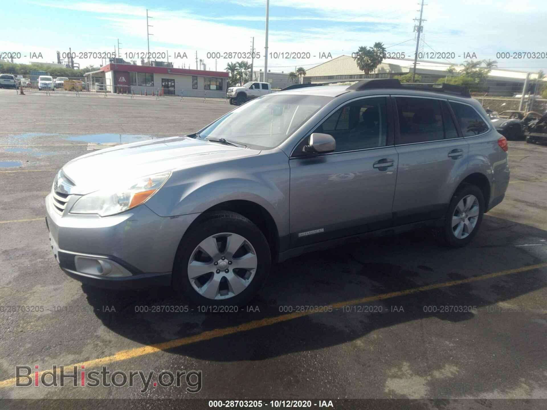 2011 SUBARU OUTBACK - VIN: 4S4BRBCC7B3430511 - Фото 2