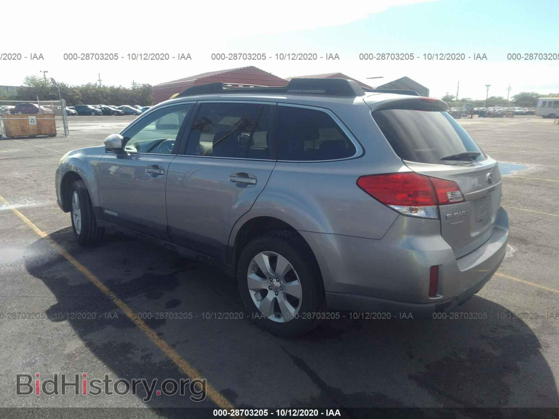 2011 SUBARU OUTBACK - VIN: 4S4BRBCC7B3430511 - Фото 3