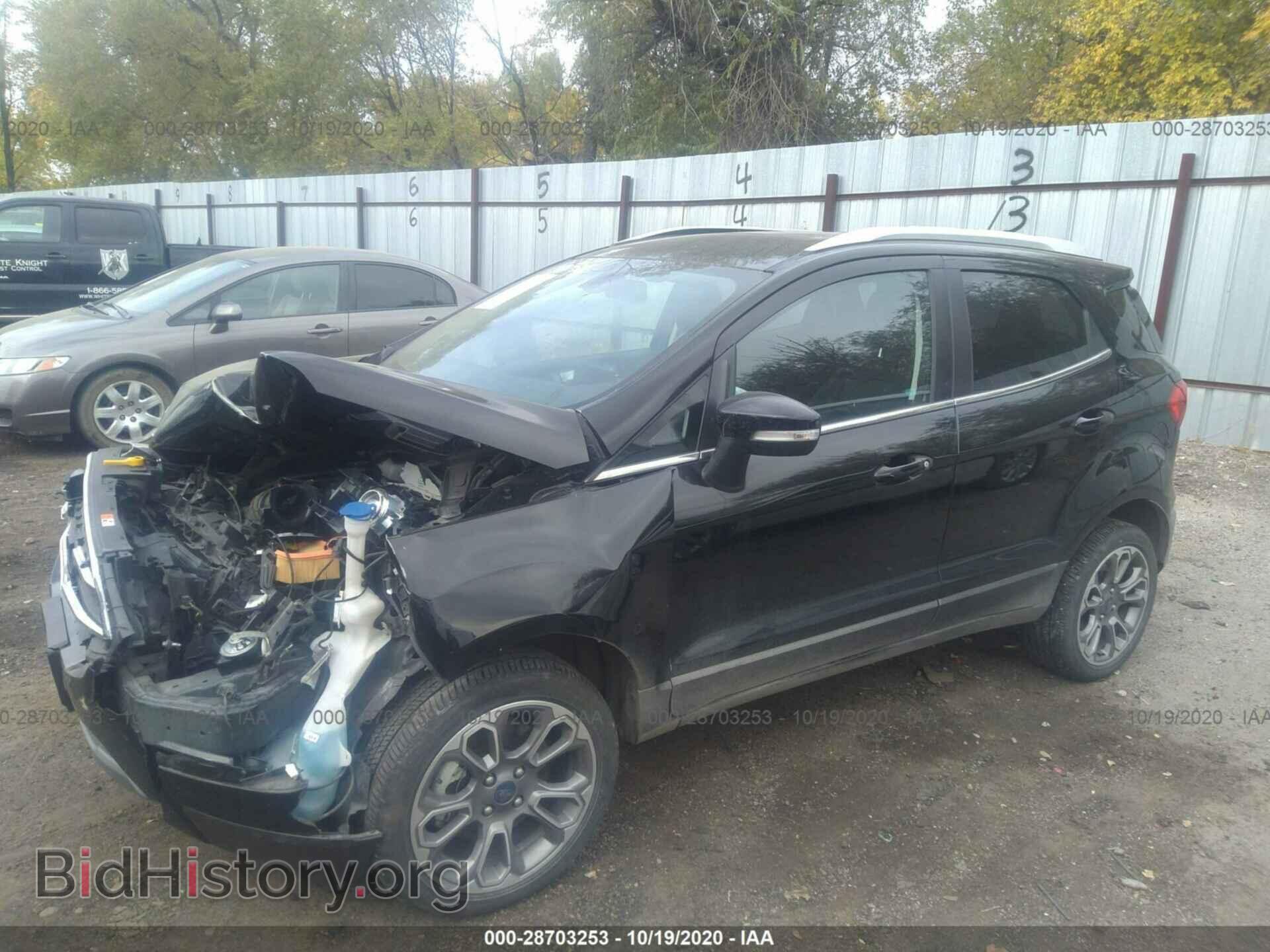 2019 FORD ECOSPORT - VIN: MAJ6S3KL6KC251903 - Фото 2