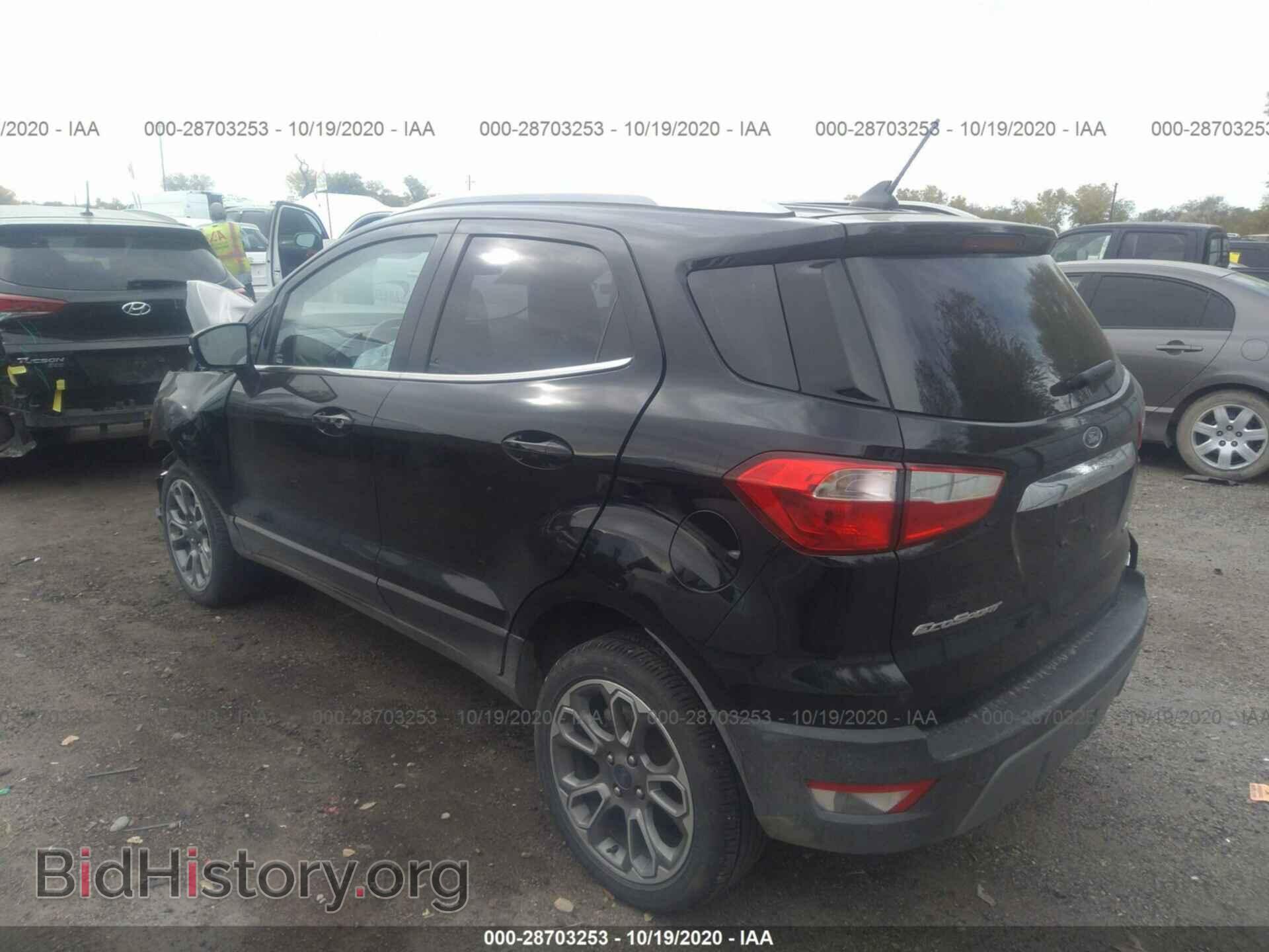 2019 FORD ECOSPORT - VIN: MAJ6S3KL6KC251903 - Фото 3