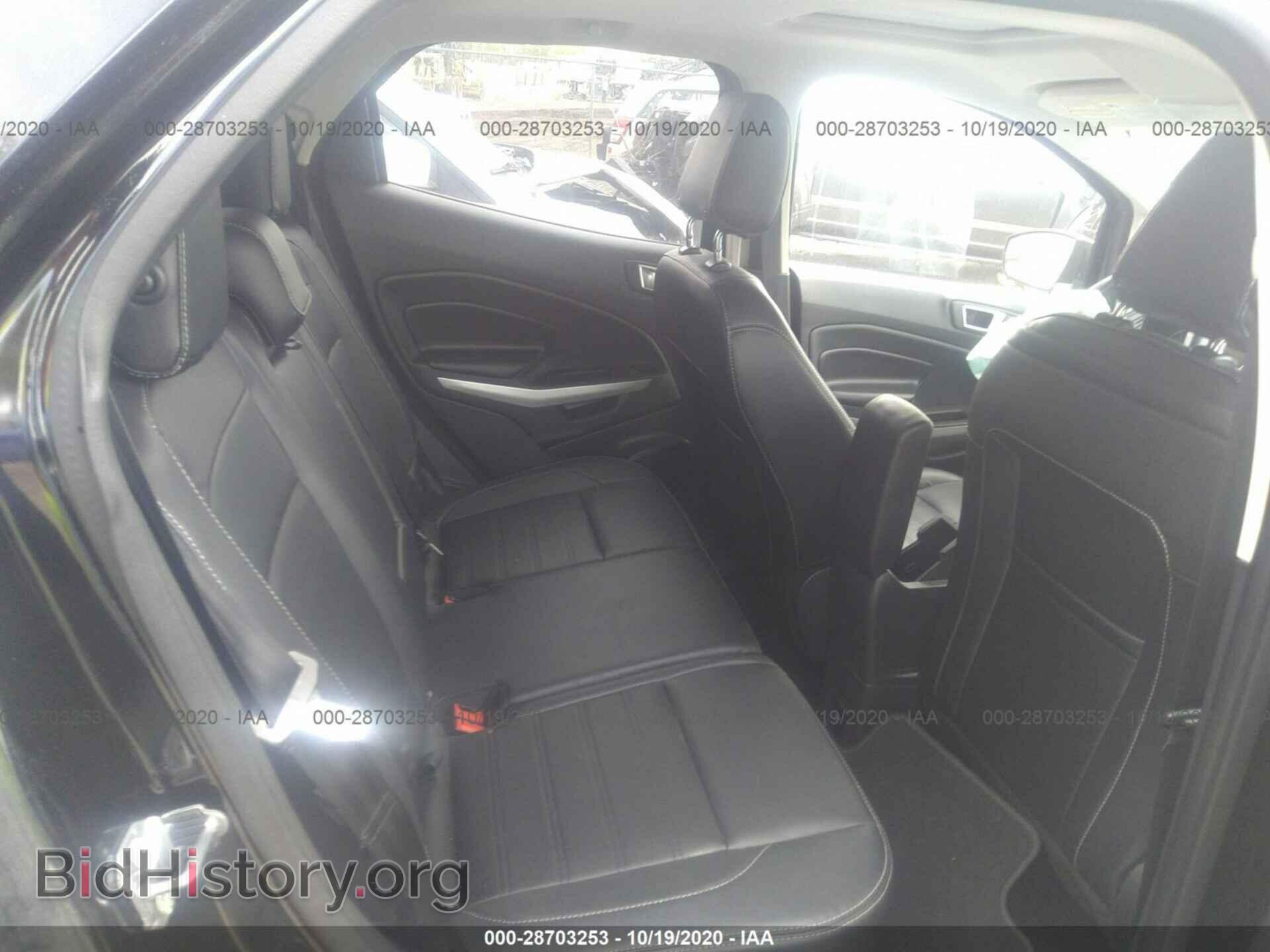 2019 FORD ECOSPORT - VIN: MAJ6S3KL6KC251903 - Фото 8