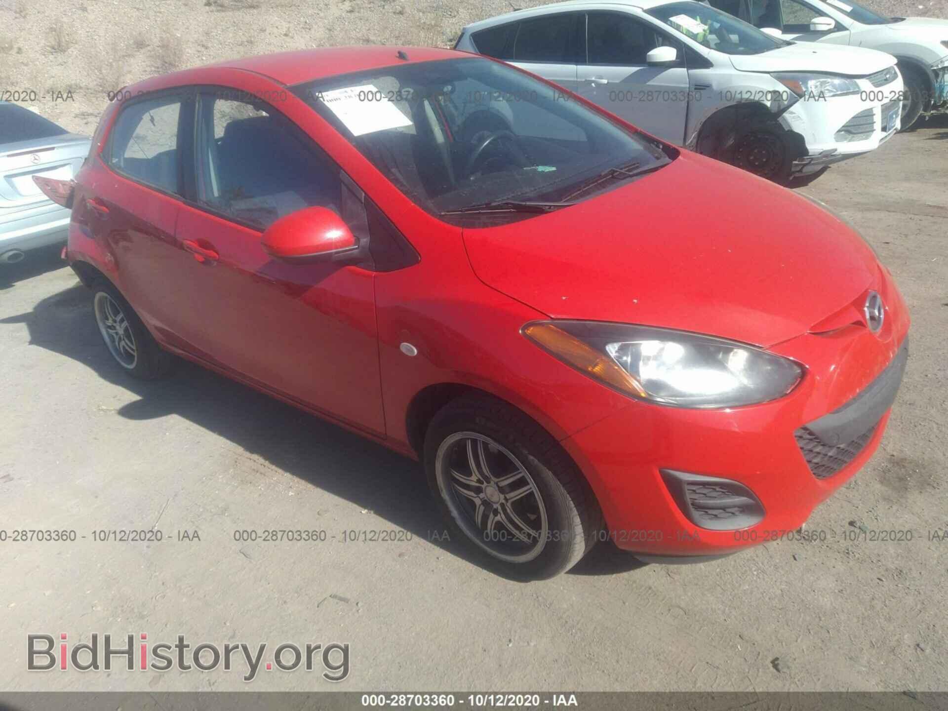 Photo JM1DE1HZ0B0106317 - MAZDA MAZDA2 2011