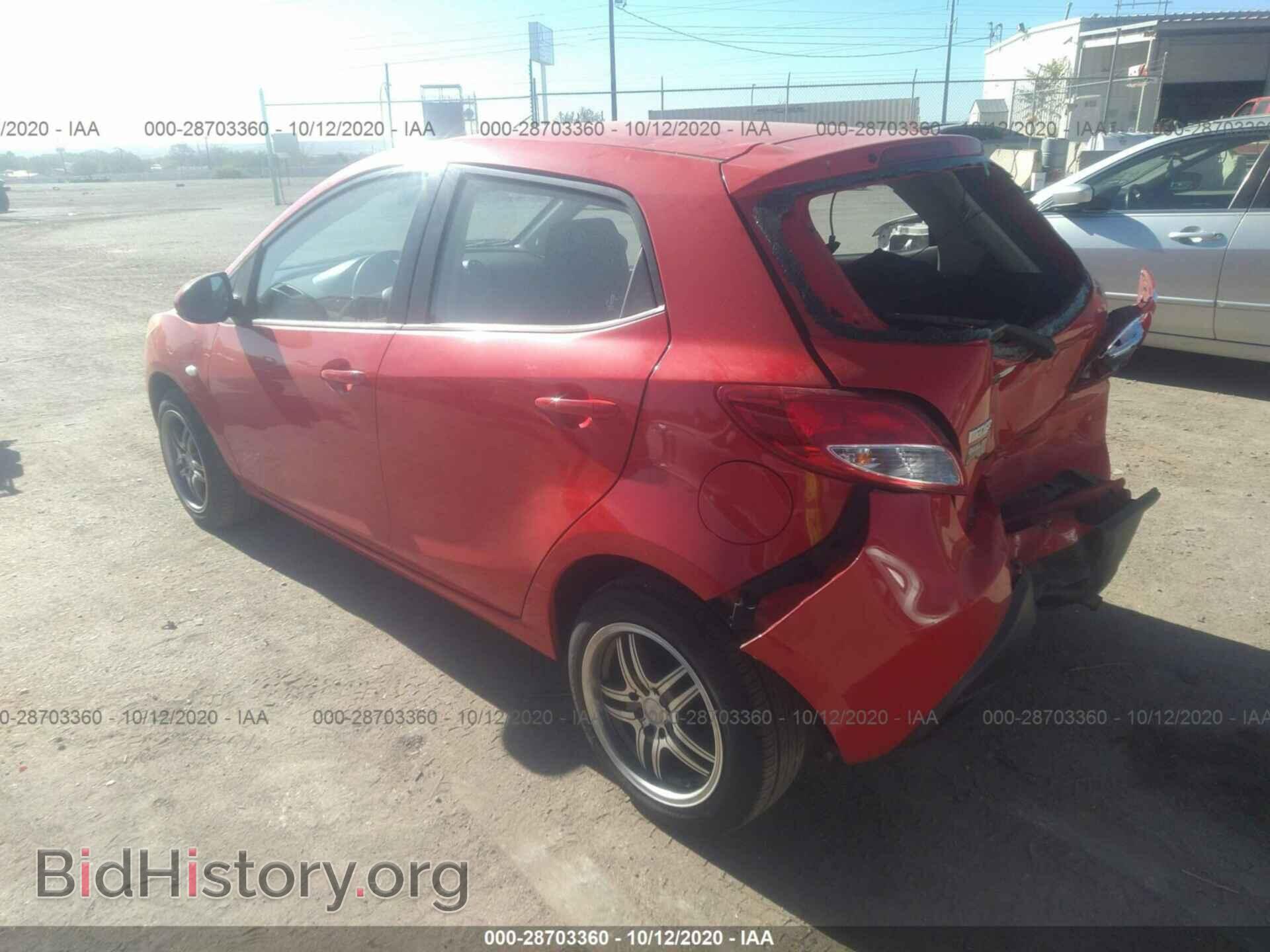 2011 MAZDA MAZDA2 - VIN: JM1DE1HZ0B0106317 - Фото 3