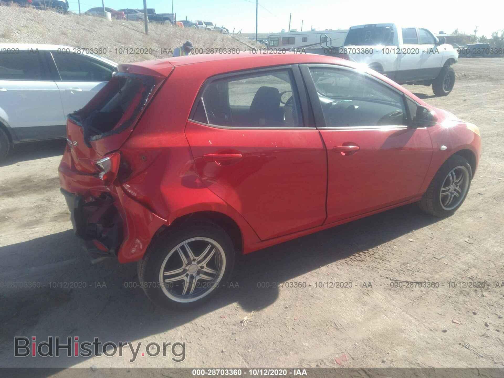 2011 MAZDA MAZDA2 - VIN: JM1DE1HZ0B0106317 - Фото 4
