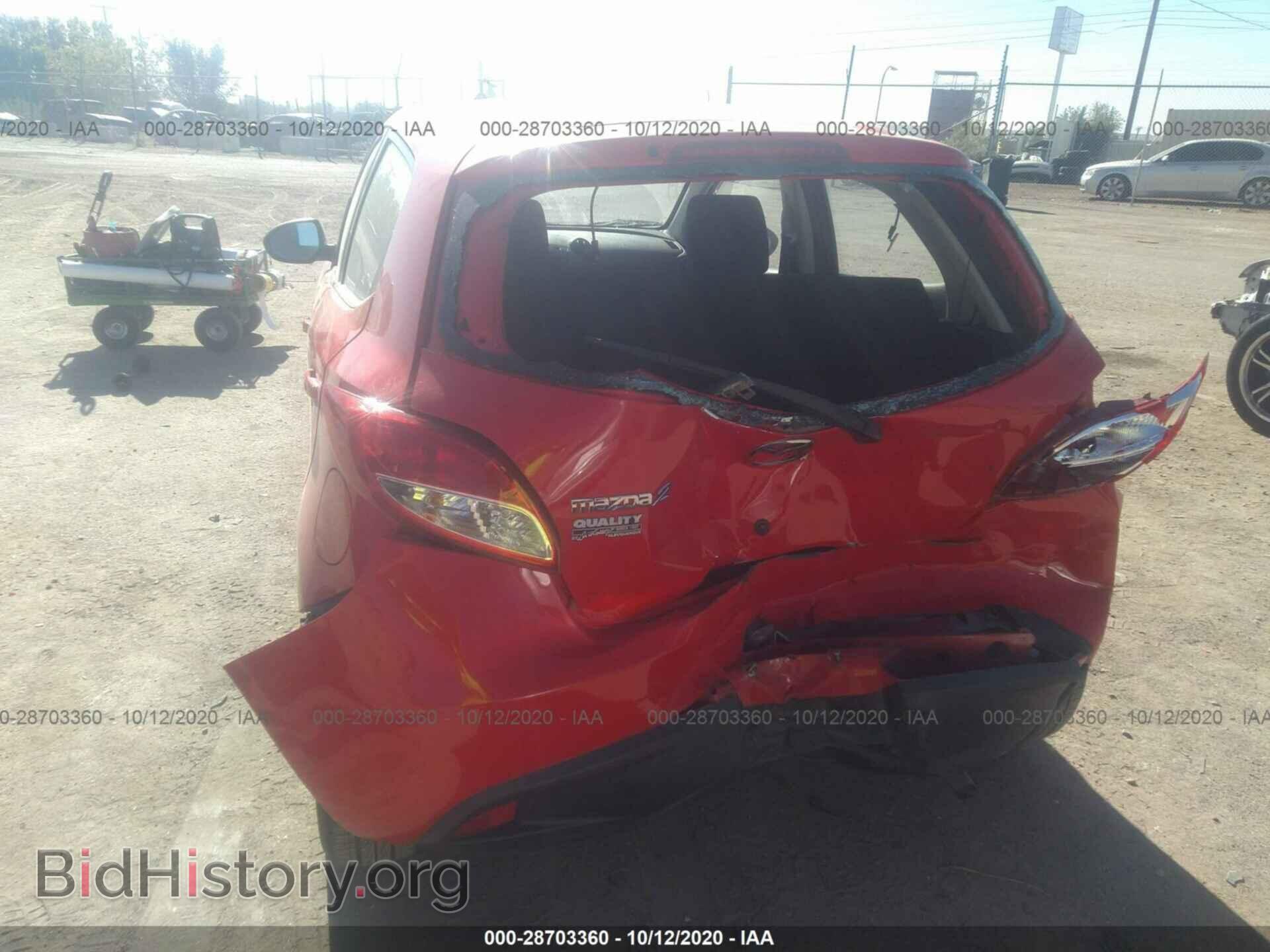 2011 MAZDA MAZDA2 - VIN: JM1DE1HZ0B0106317 - Фото 6
