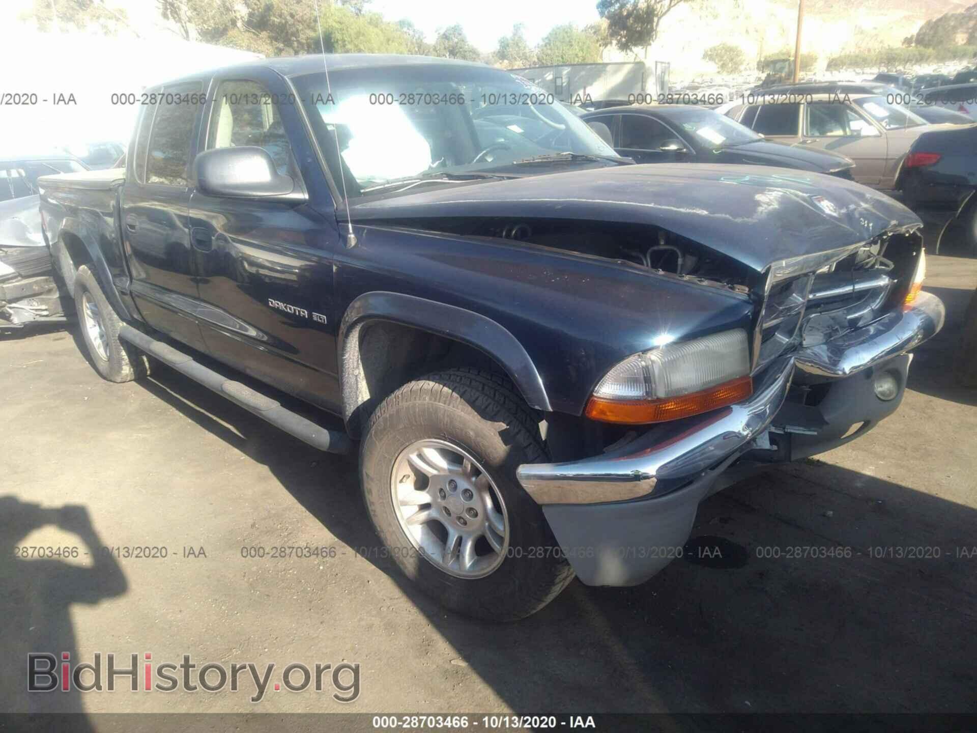 Фотография 1B7HG48N92S549533 - DODGE DAKOTA 2002